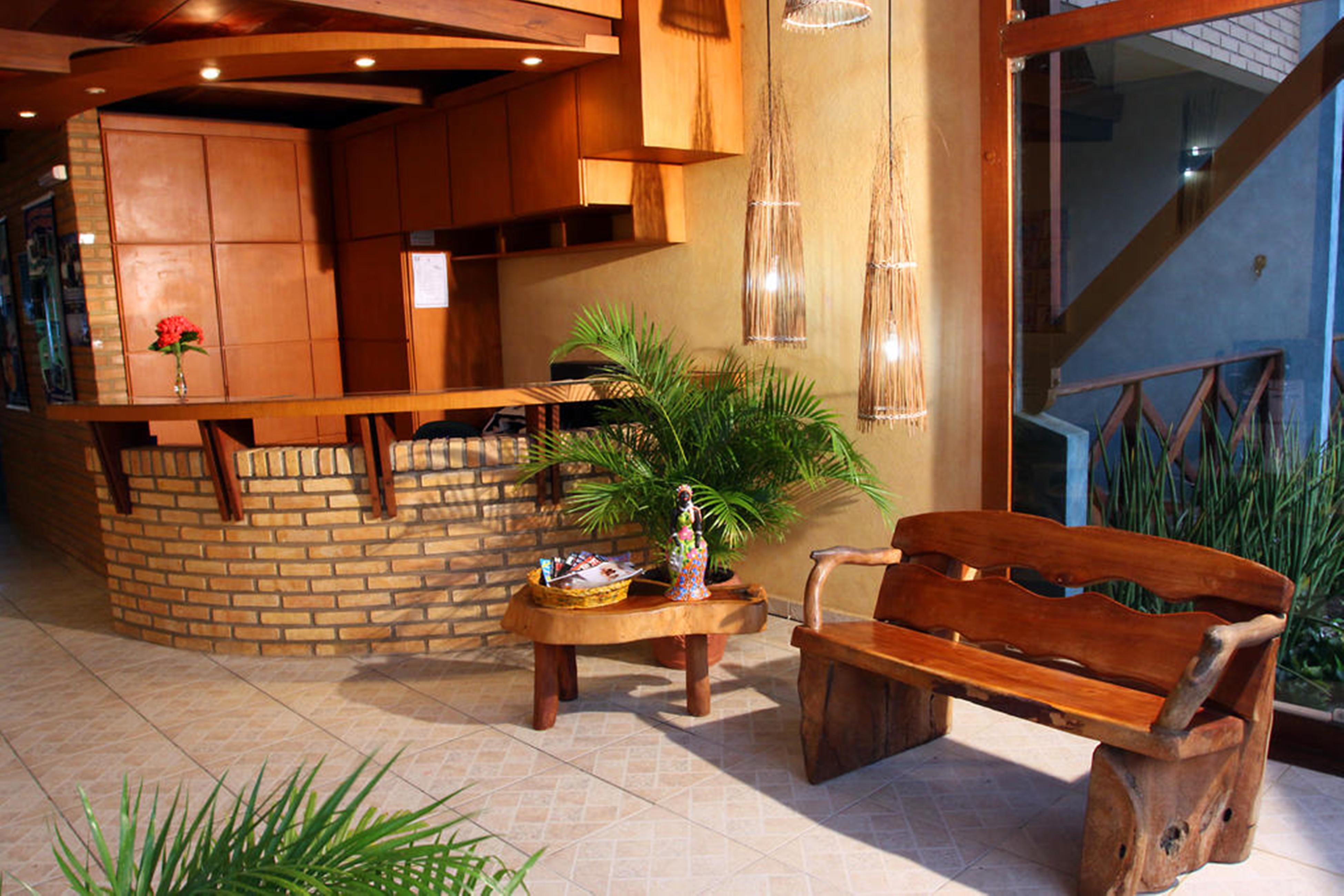 Vista Lobby Albacora Praia Hotel