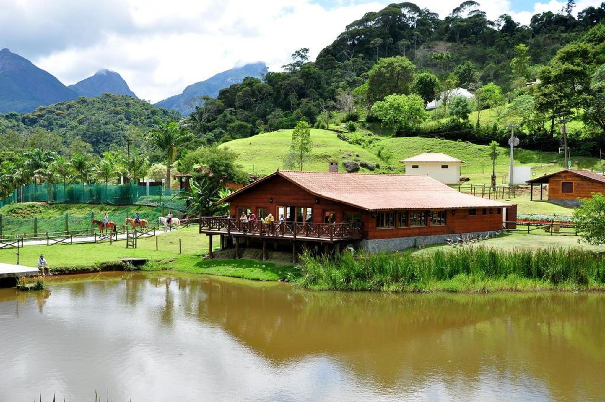 Vista Exterior Fazenda Suica Le Canton