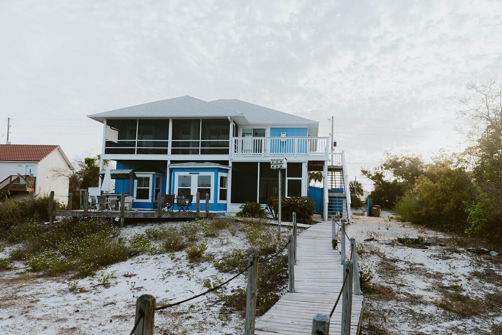 Vista Exterior Cape San Blas Inn