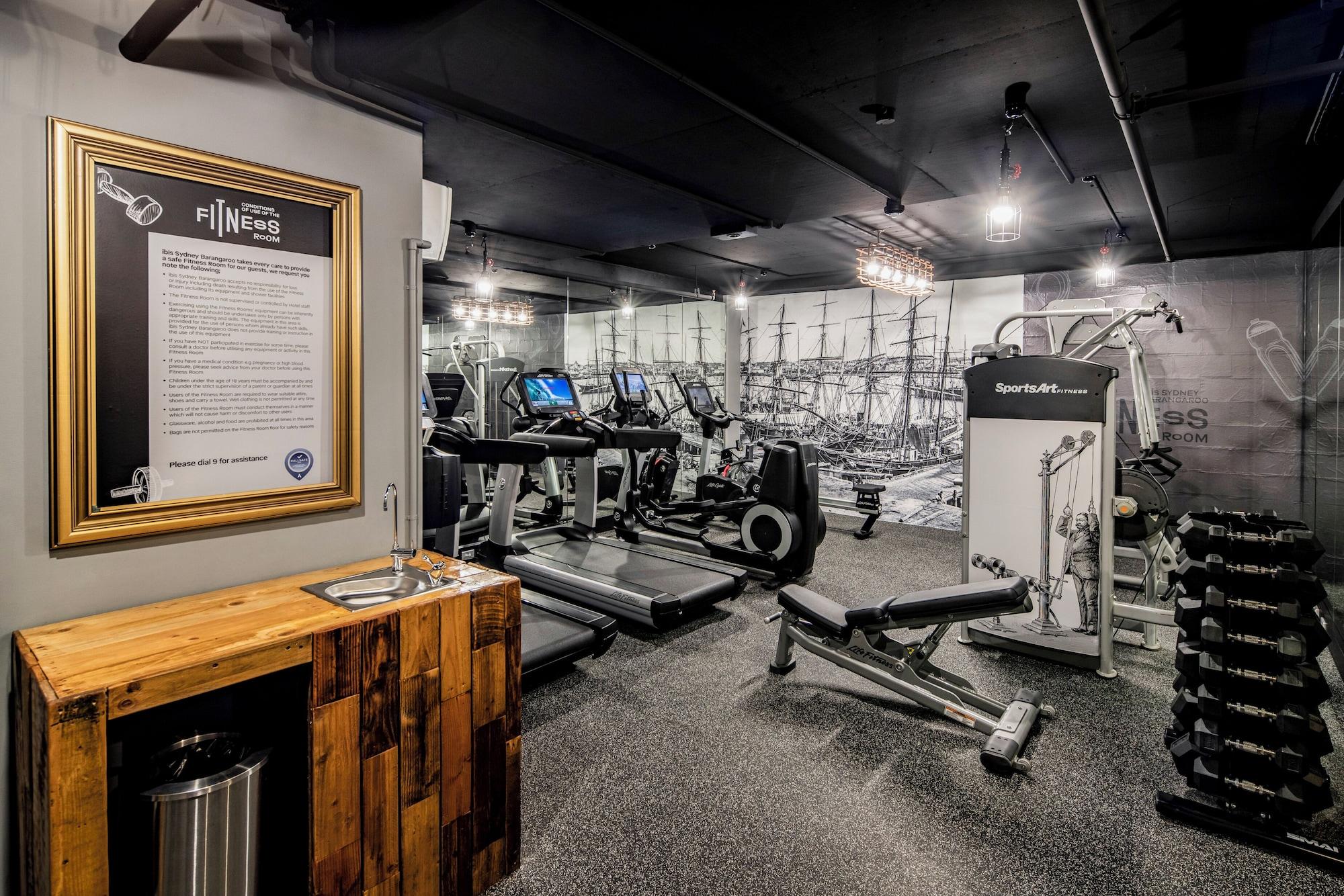 Gimnasio ibis Sydney Barangaroo Hotel