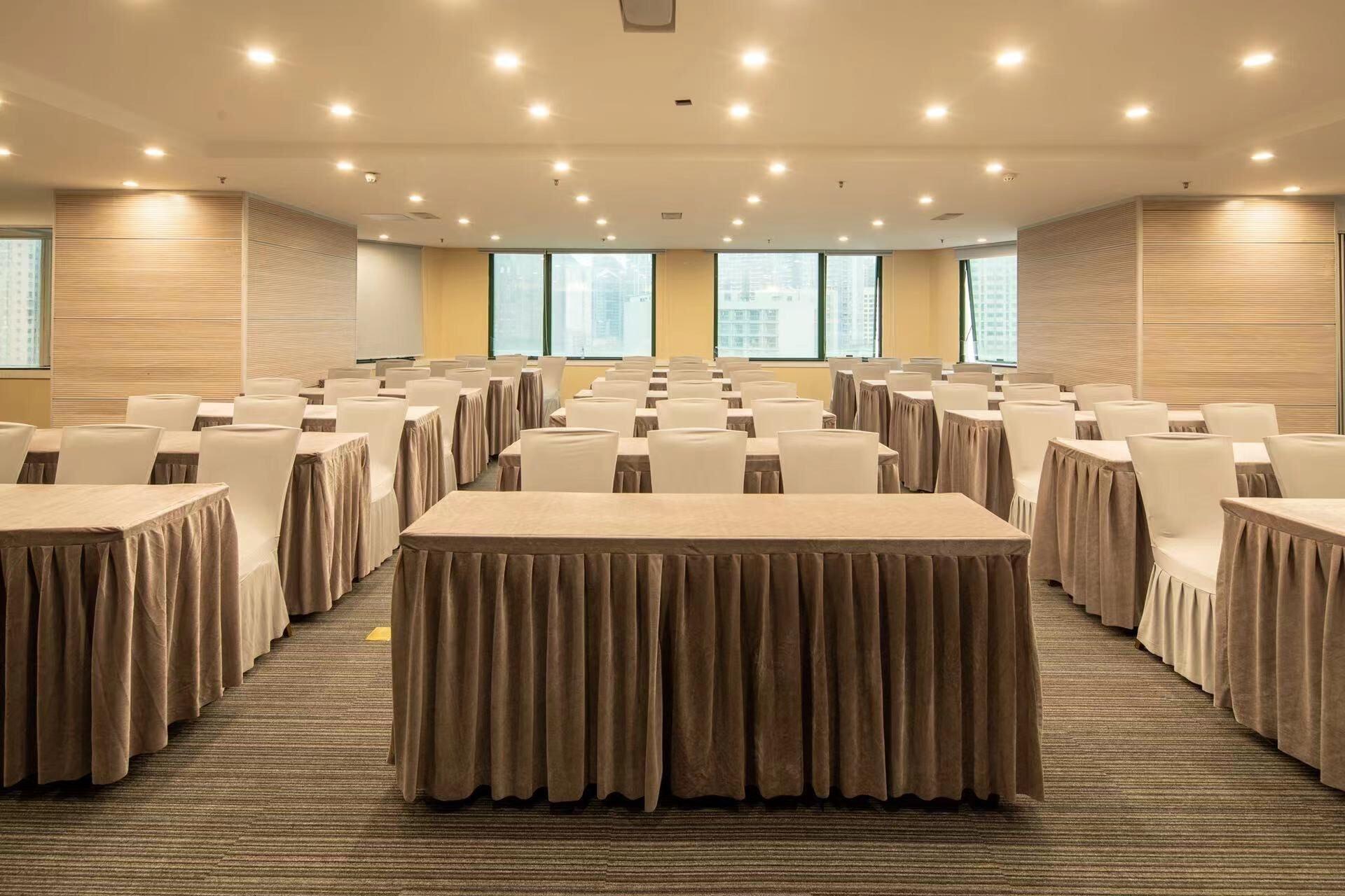 Sala de Reuniones Kaiser Hotel Guangzhou Gangding Metro