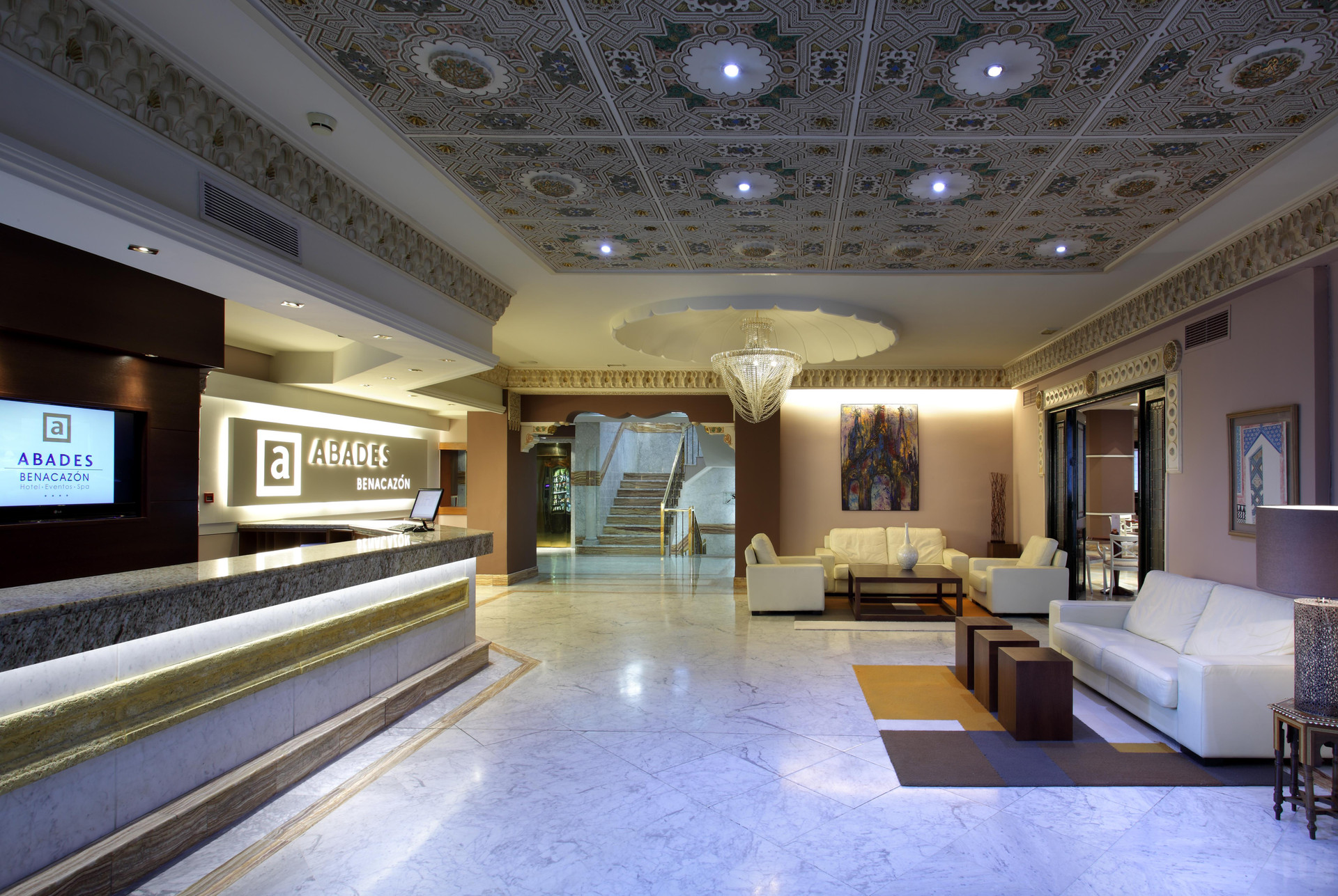 Vista Lobby Abades Benacazon