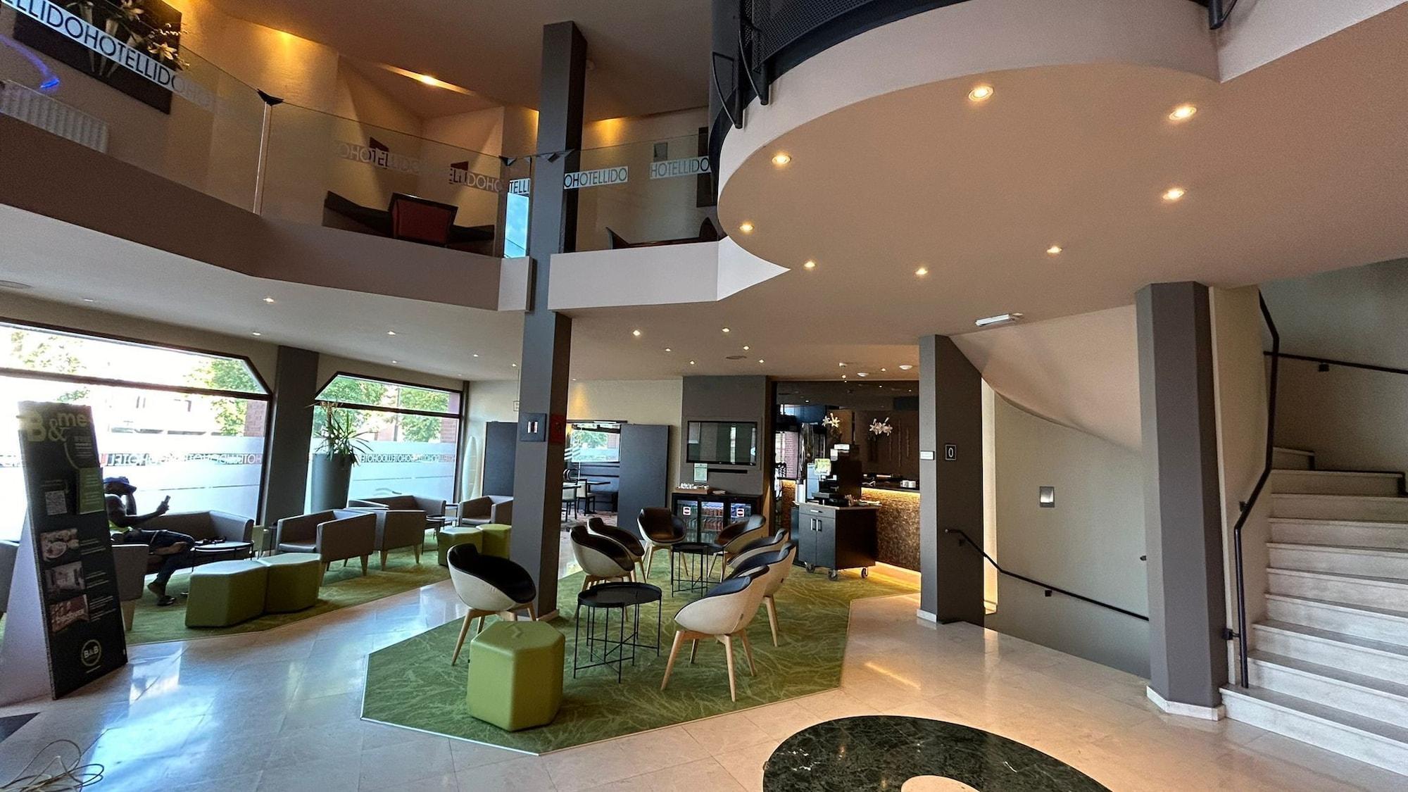 Vista Lobby B&B HOTEL Mons Centre