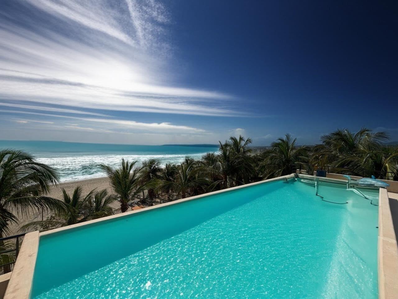 Vista Piscina UNICO LA PUNTA HOTEL BOUTIQUE