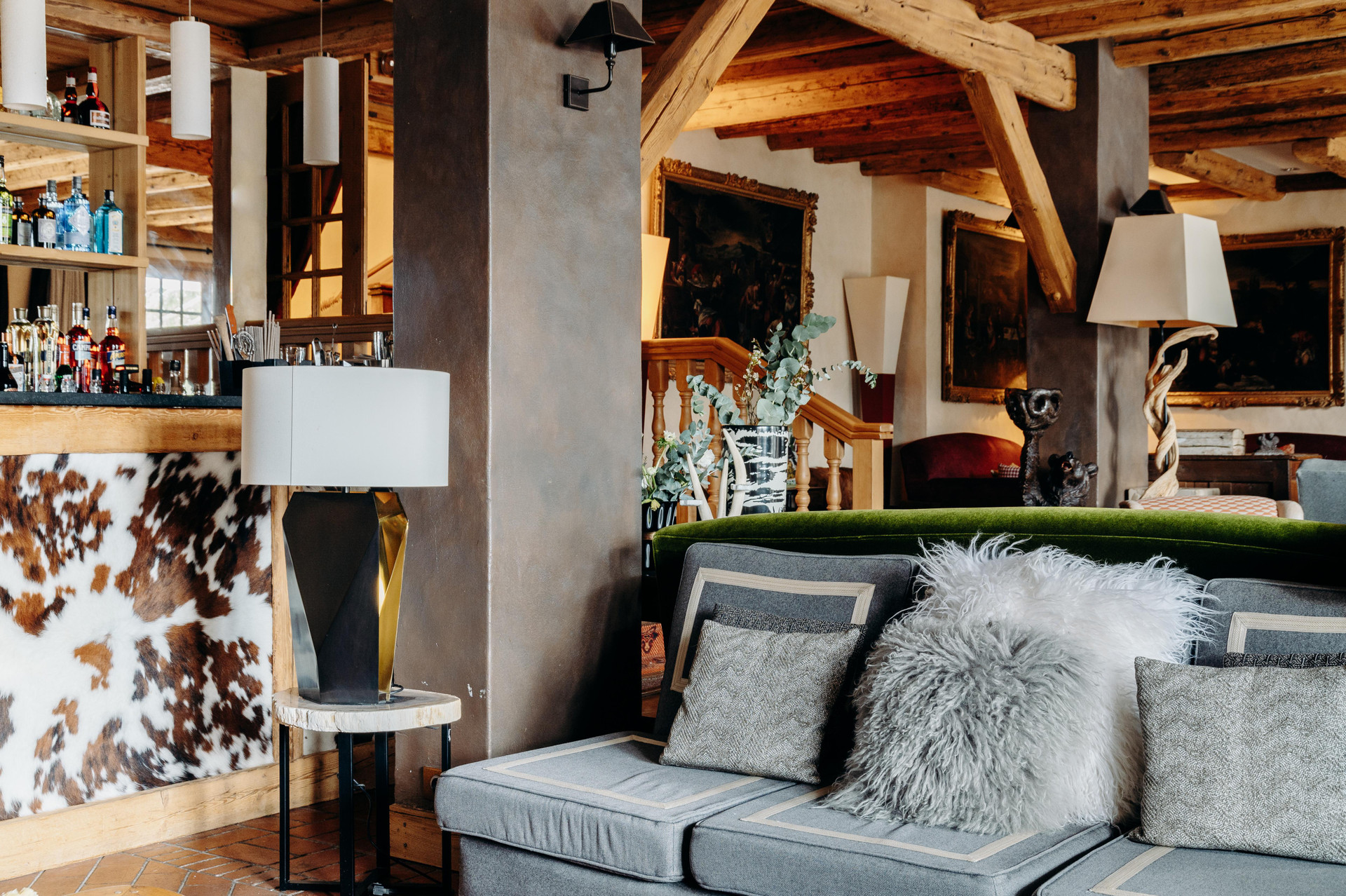 Bar/Salón Les Chalets Du Mont D’arbois