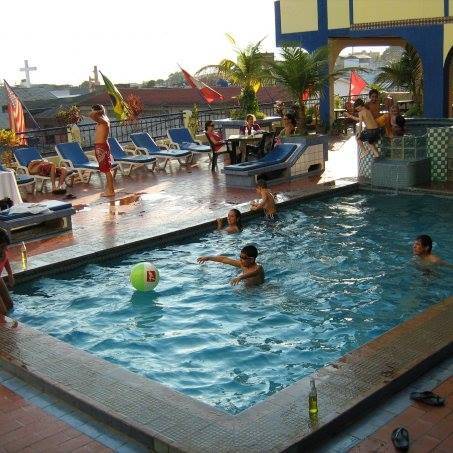 Pool view Hotel Nilas