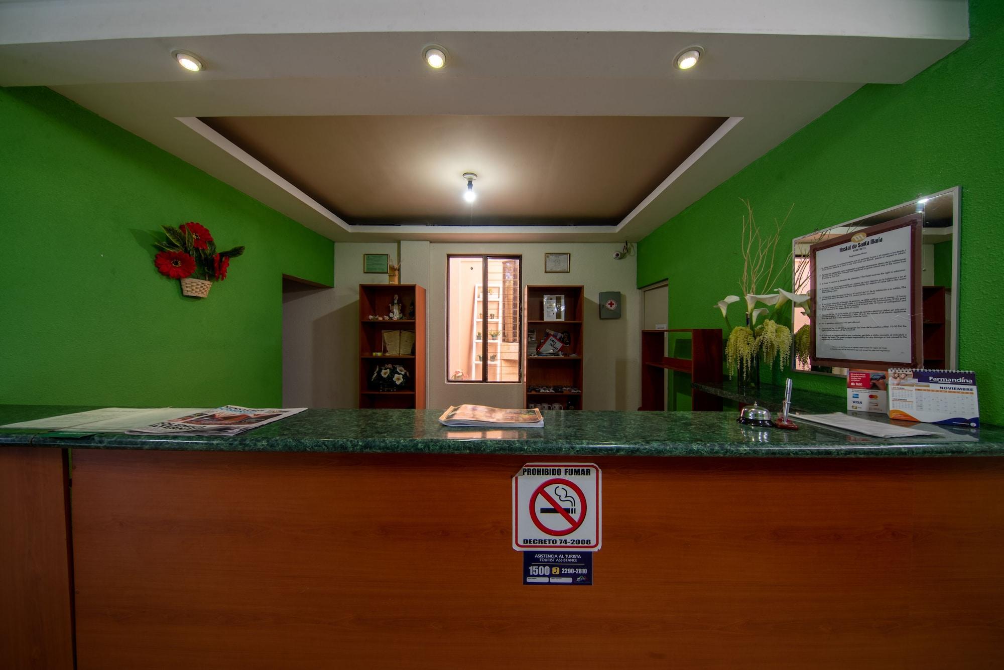 Vista Lobby Hotel de Santa Maria