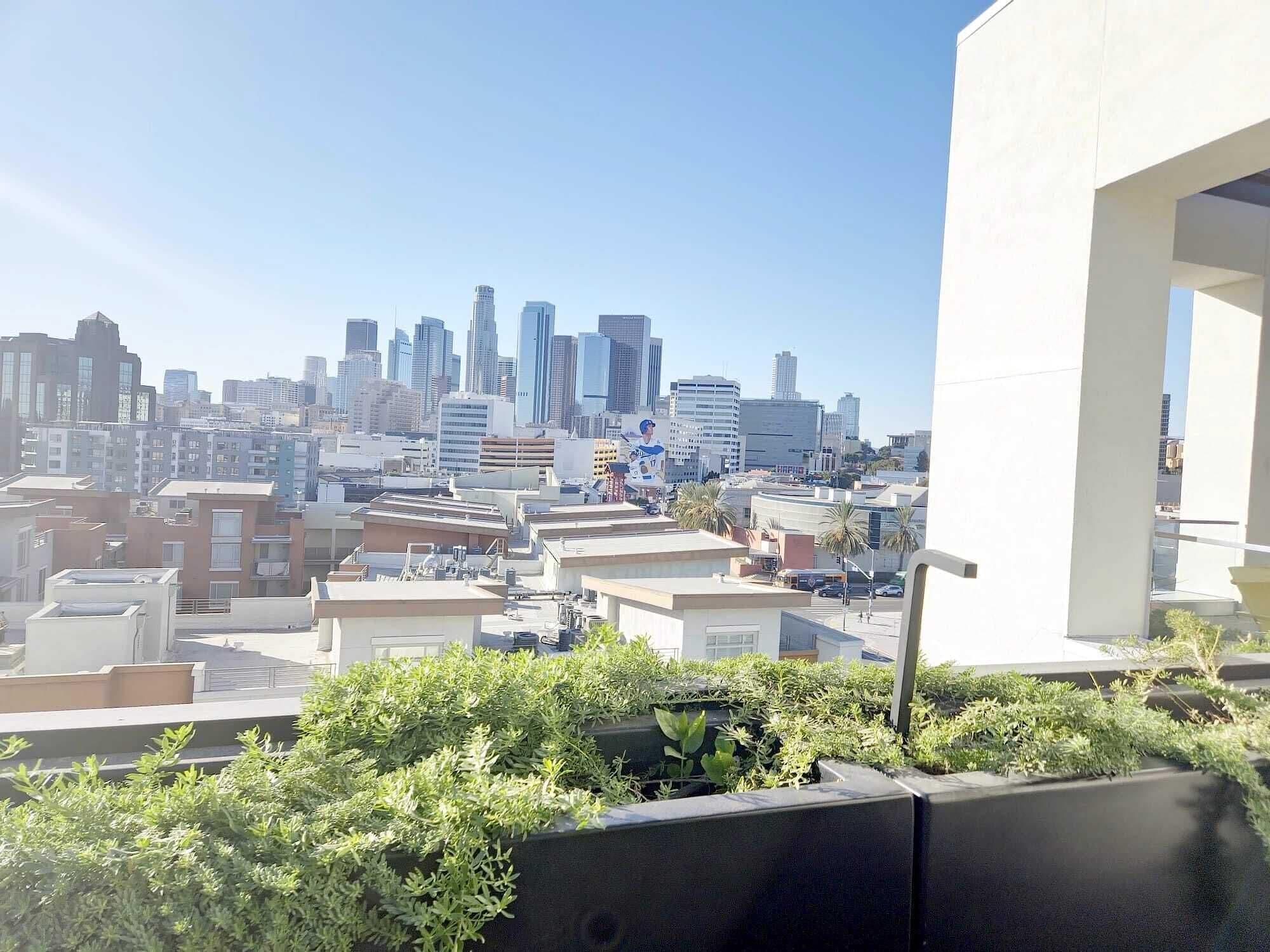 Vista Exterior Premier Apts in Vibrant Downtown LA