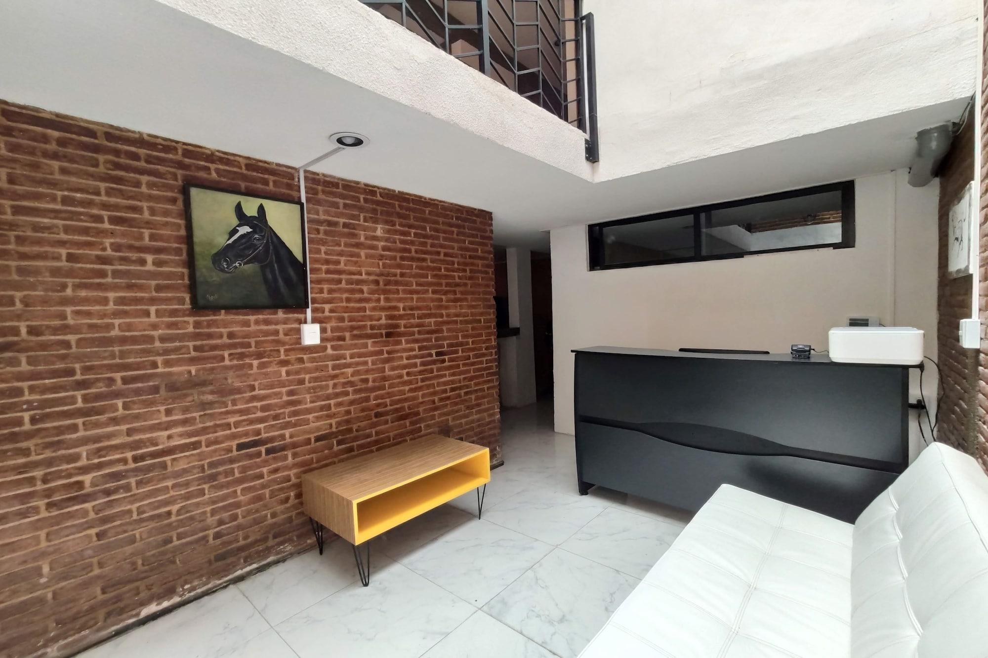 Vista Lobby Hotel de Guadalupe Puebla