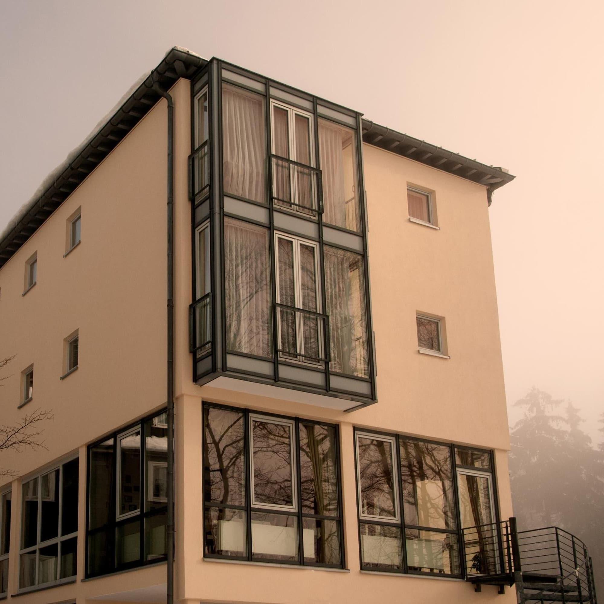 Vista Exterior Hotel Haus Oberland