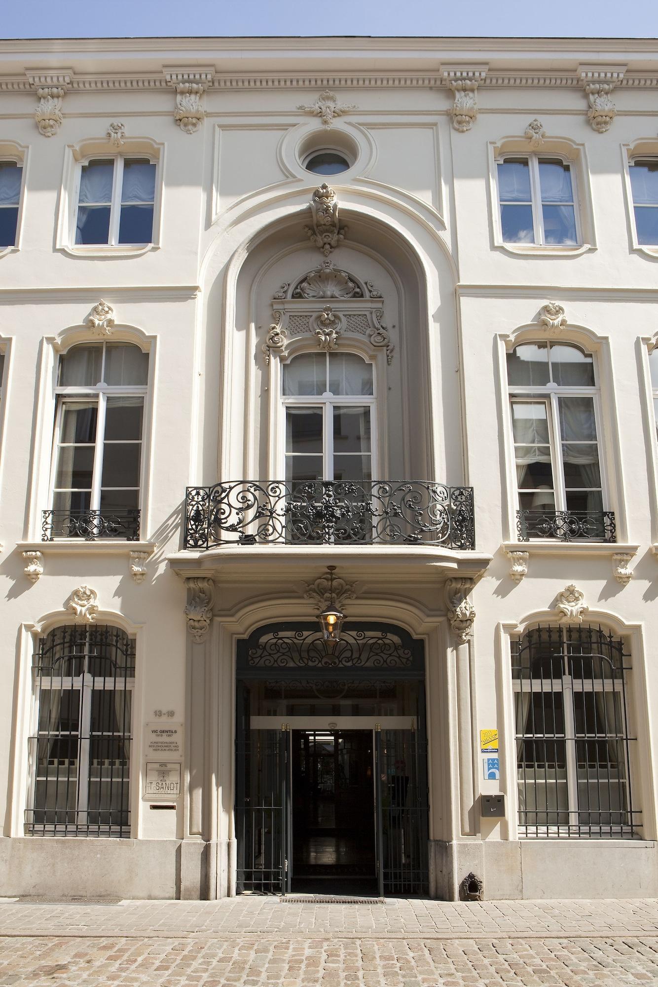 Vista Exterior Hotel 't Sandt Antwerpen