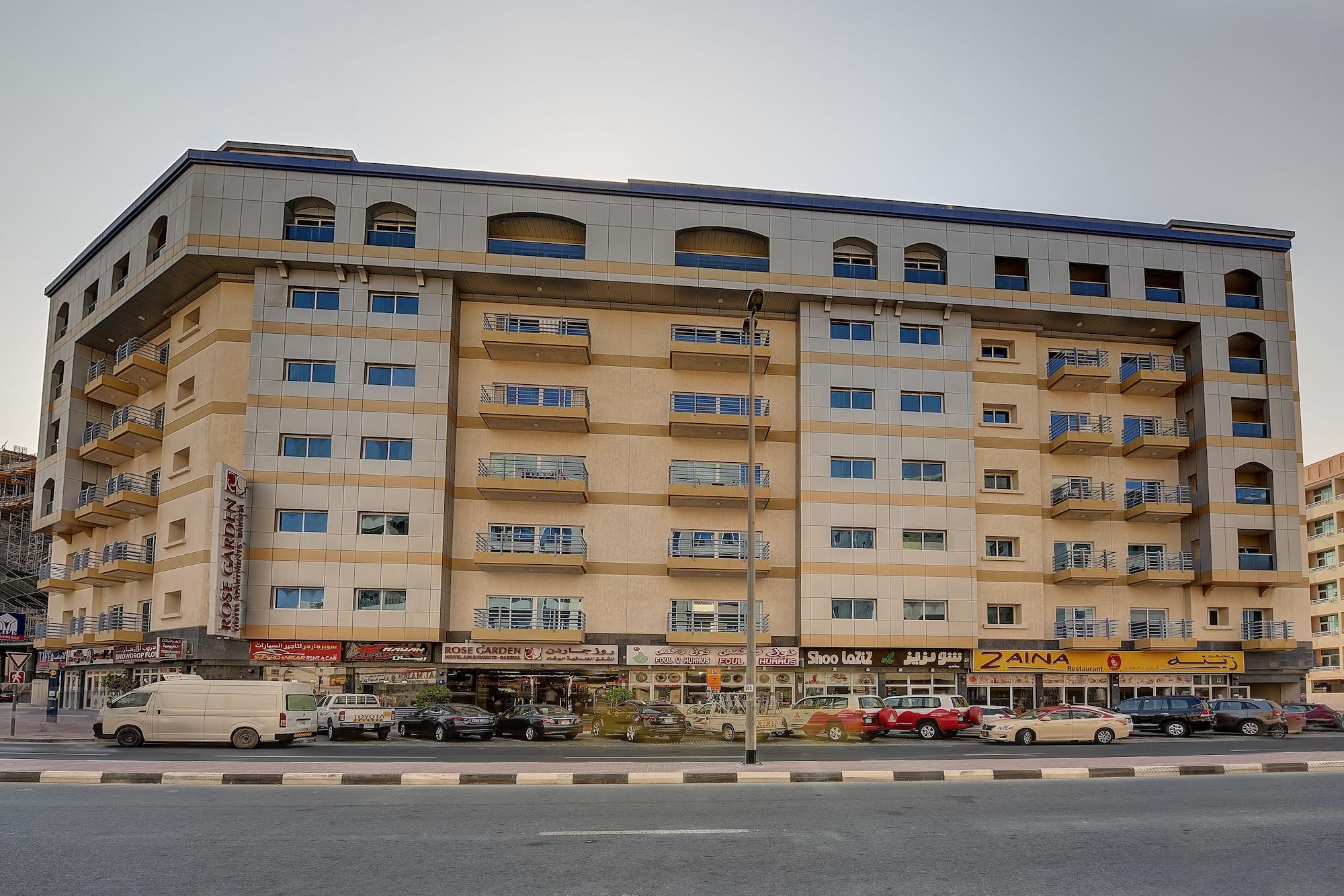 Vista Exterior Rose Garden Hotel Apartments Barsha