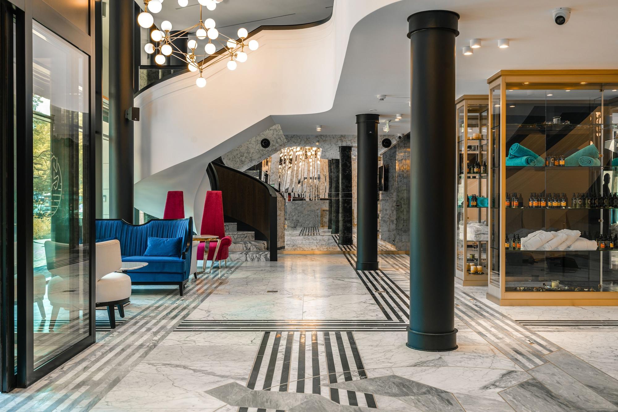 Vista Lobby Hotel Ferreus Modern Art Deco