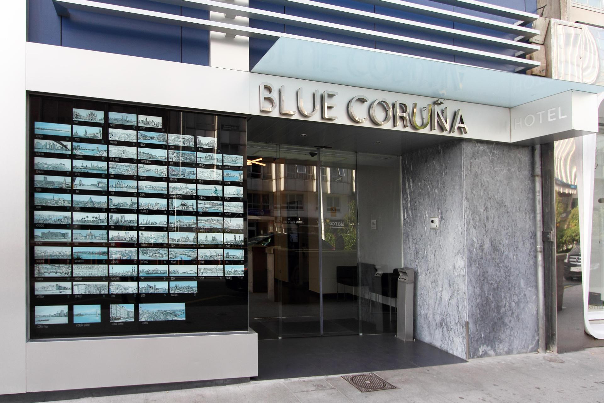Vista Exterior Eurostars Blue Coruña