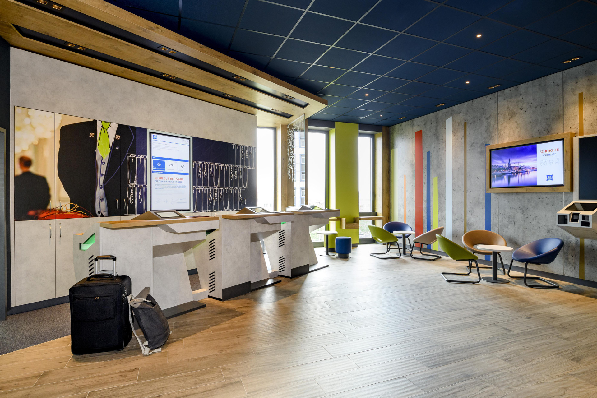 Vista Lobby ibis budget Bremen City Center