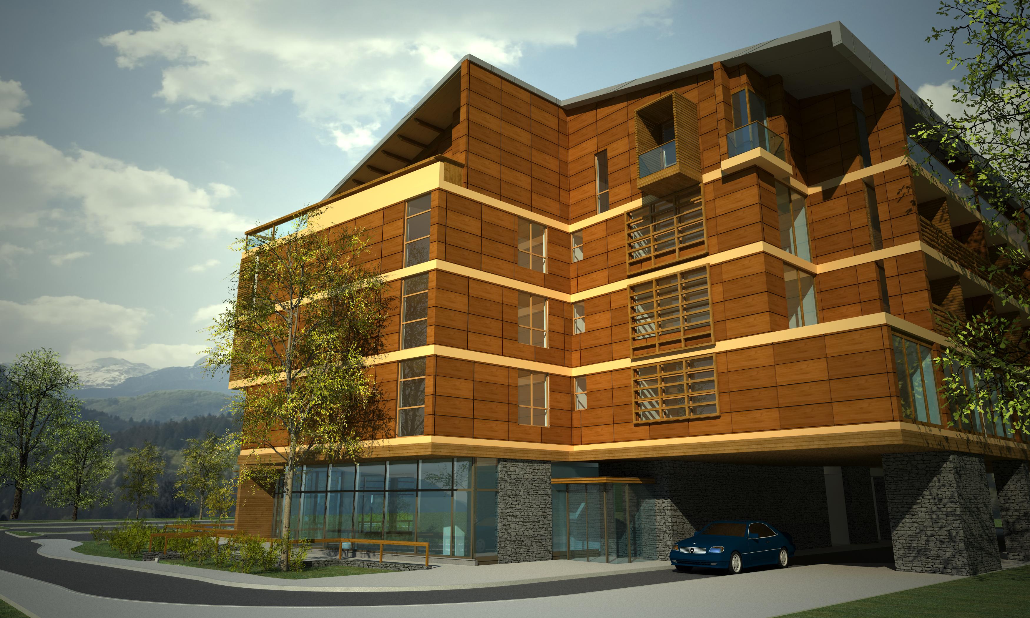 Vista Exterior Bohinj Eco Hotel