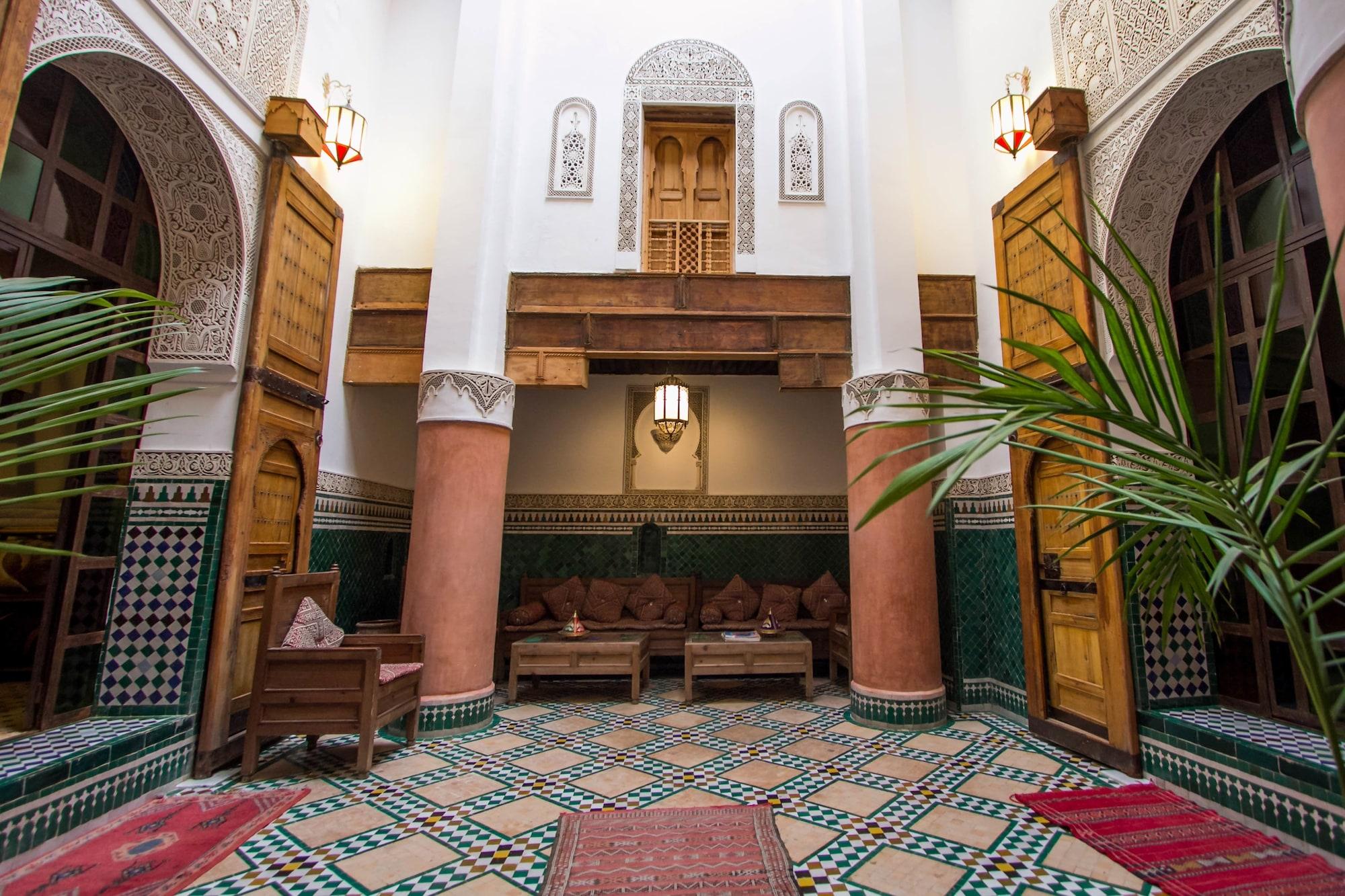 Vista Lobby Riad Dar Hidaya Fes