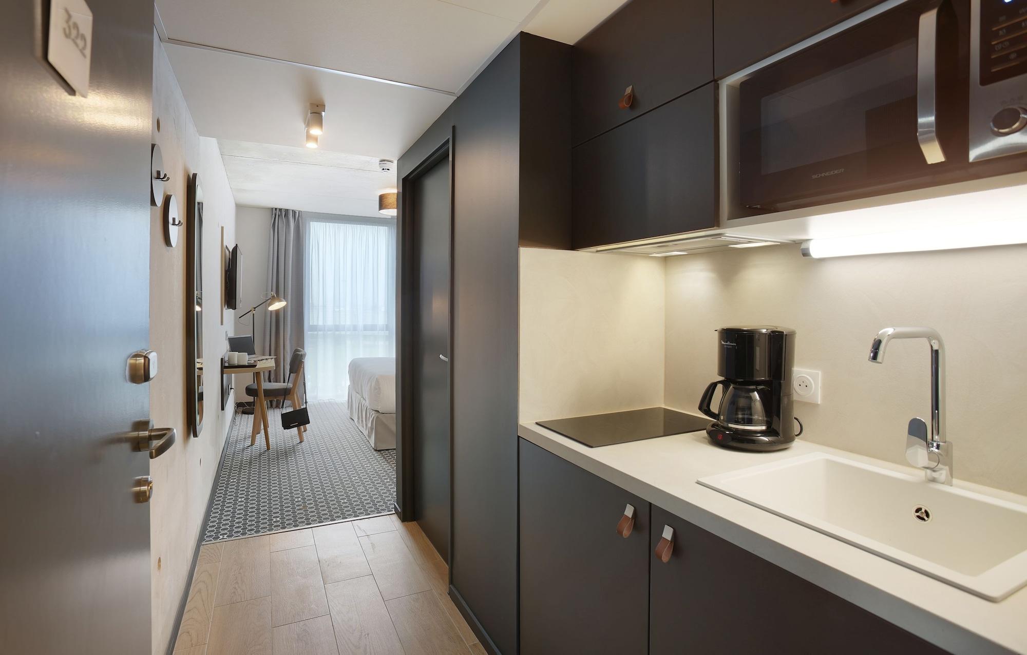 Equipamiento de Habitación Appart Hotel Odalys City Toulouse Blagnac Aéroport