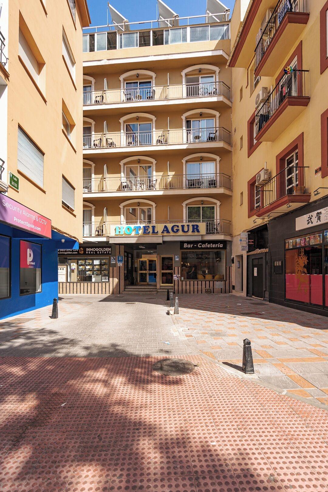 Vista Exterior Hotel Agur