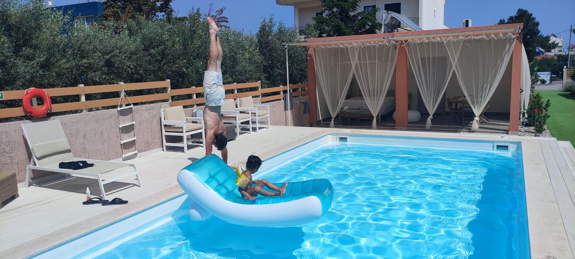 Gimnasio Modular Bungalows With Heated Pool Artemis Greece