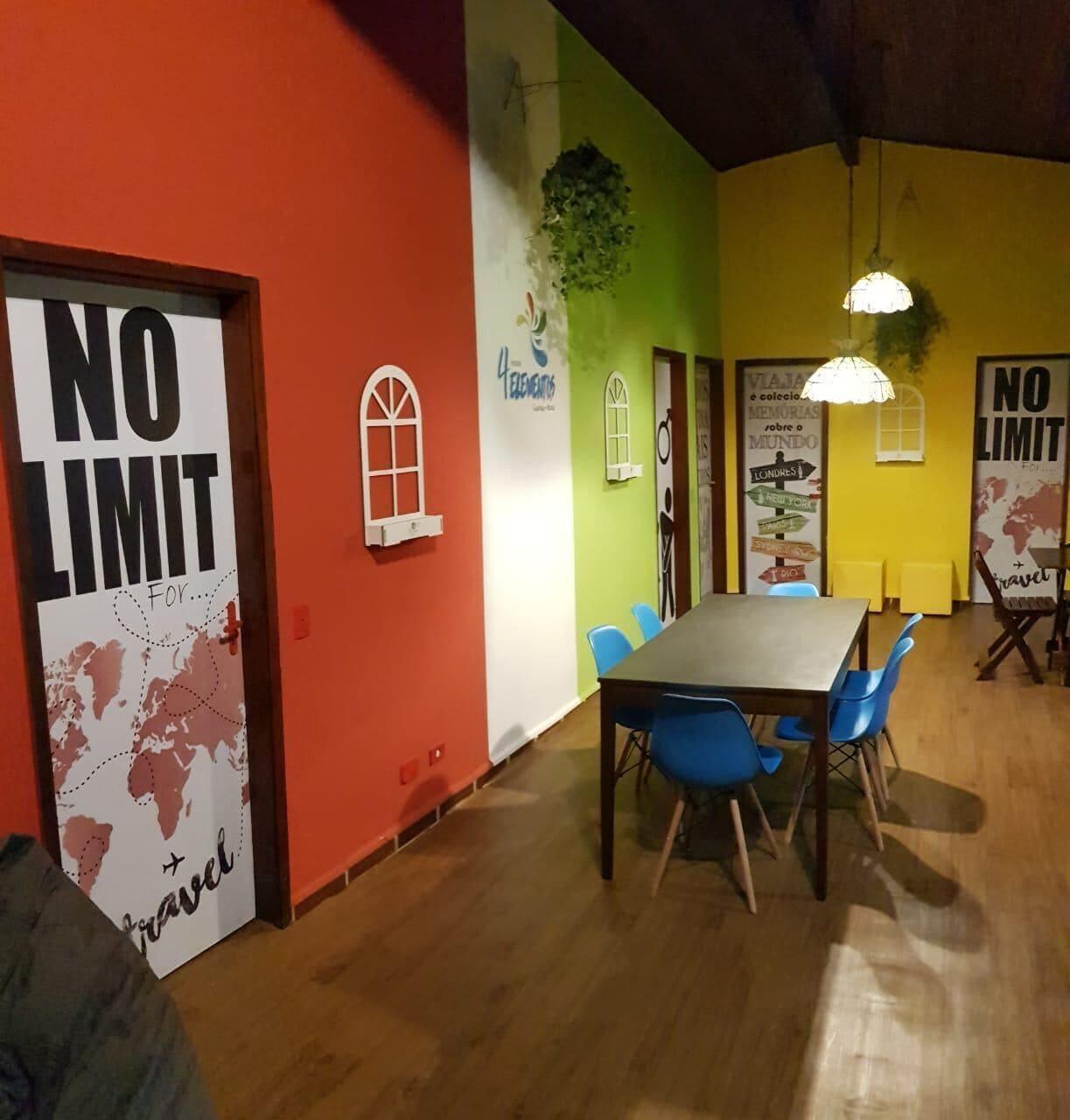 Vista Lobby 4 Elements Inn Guarujá