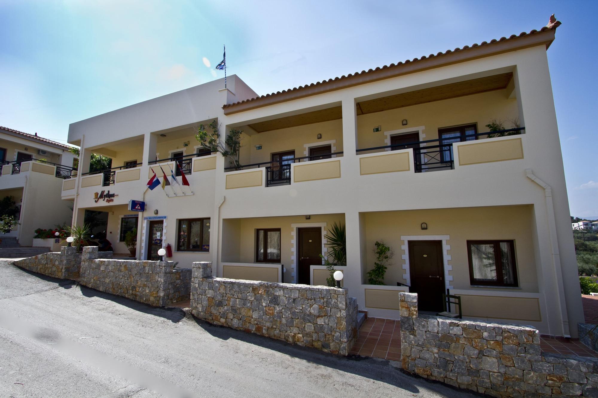 Vista Exterior Mythos Platanias