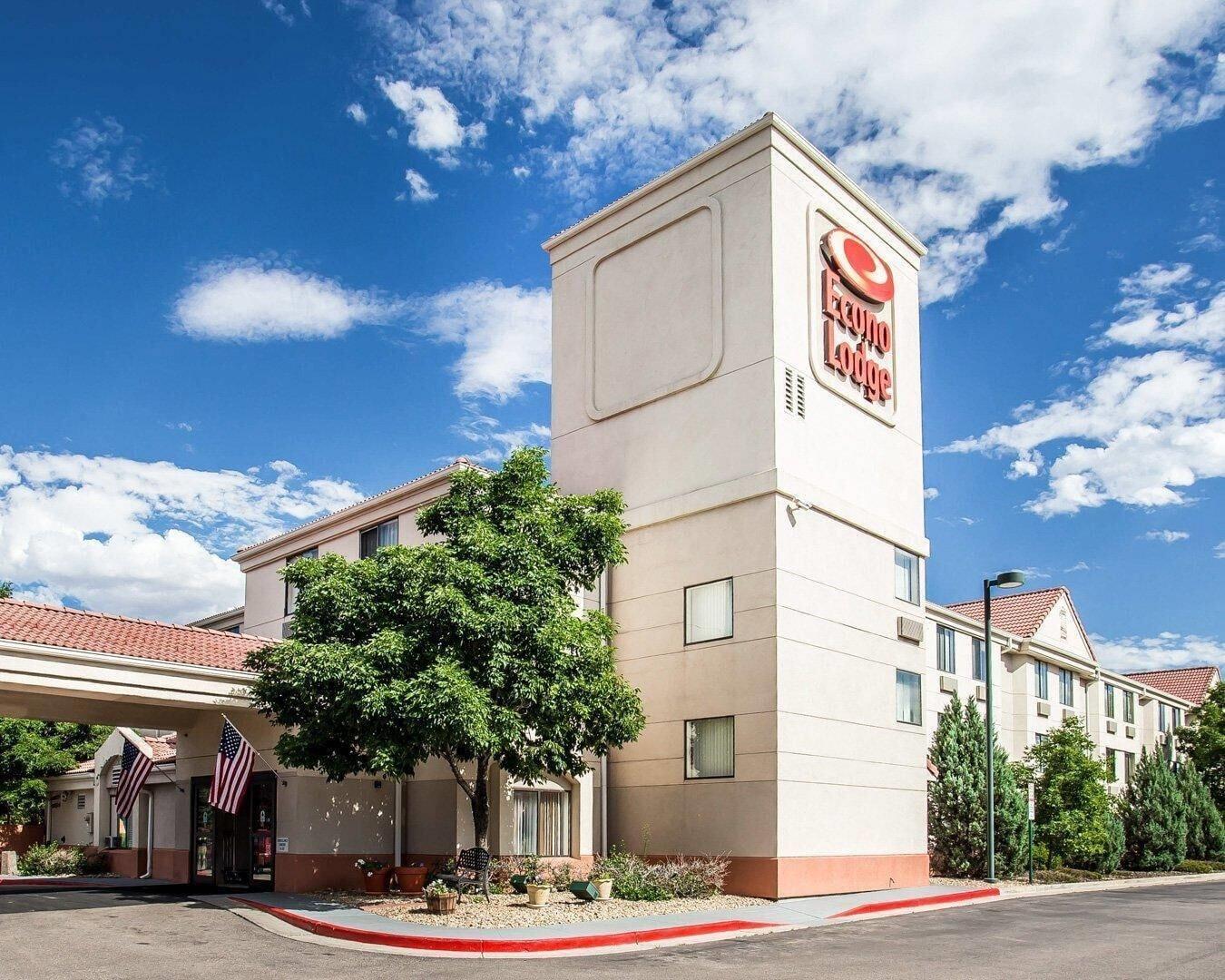Vista Exterior Econo Lodge Denver International Airport