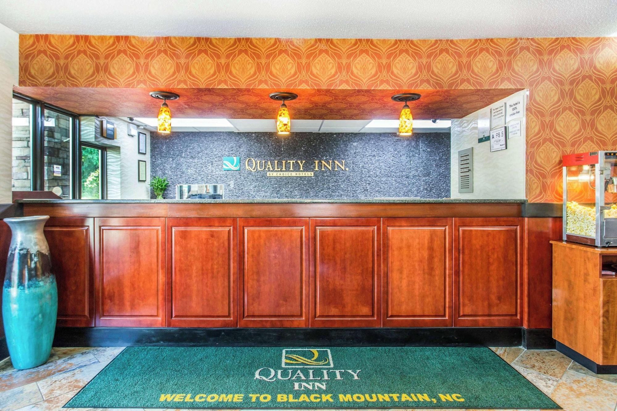 Vista Lobby Quality Inn Black Mountain-Asheville East