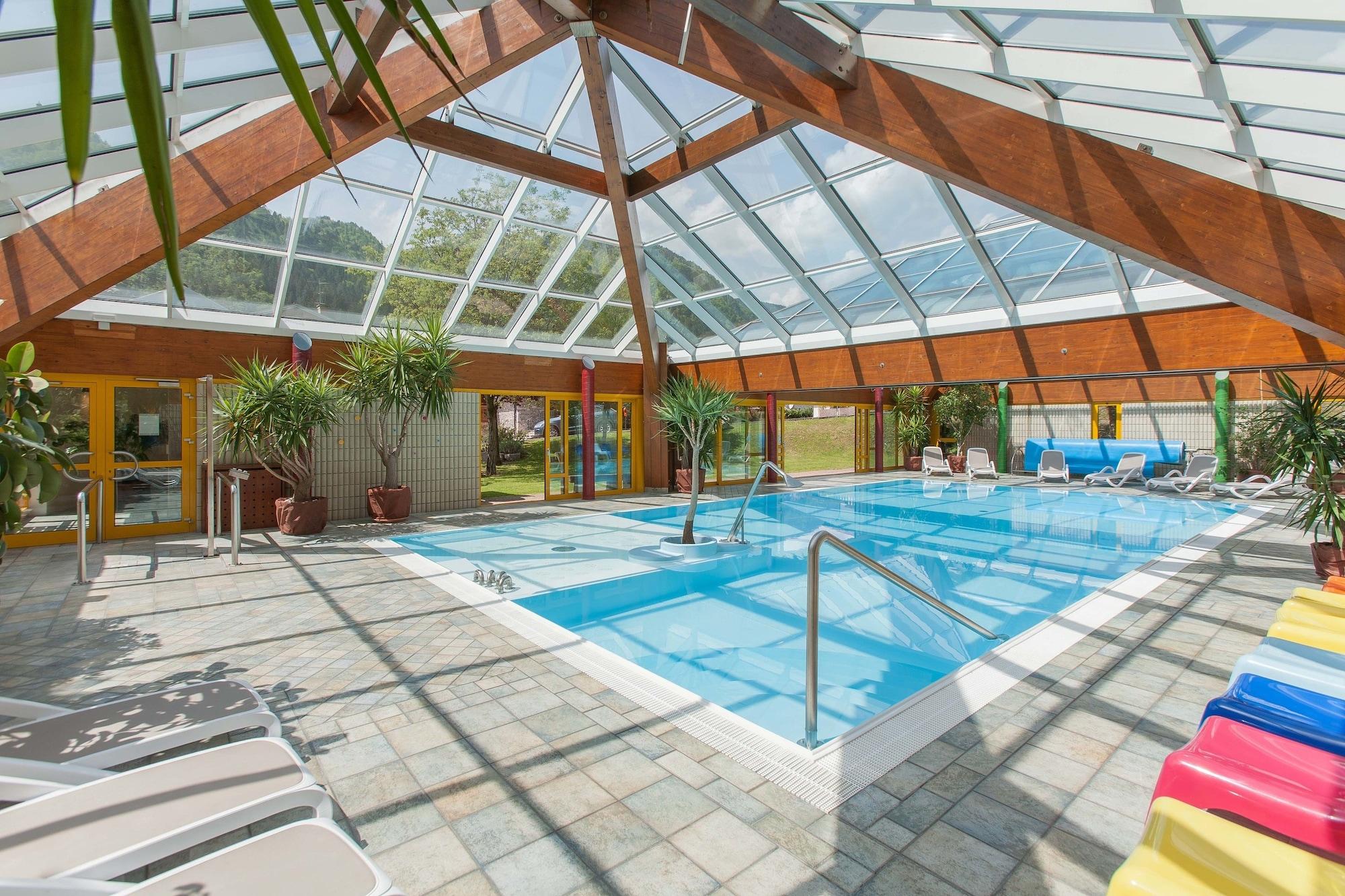 Vista Piscina Grand Hotel Gortani Wellness & Relax