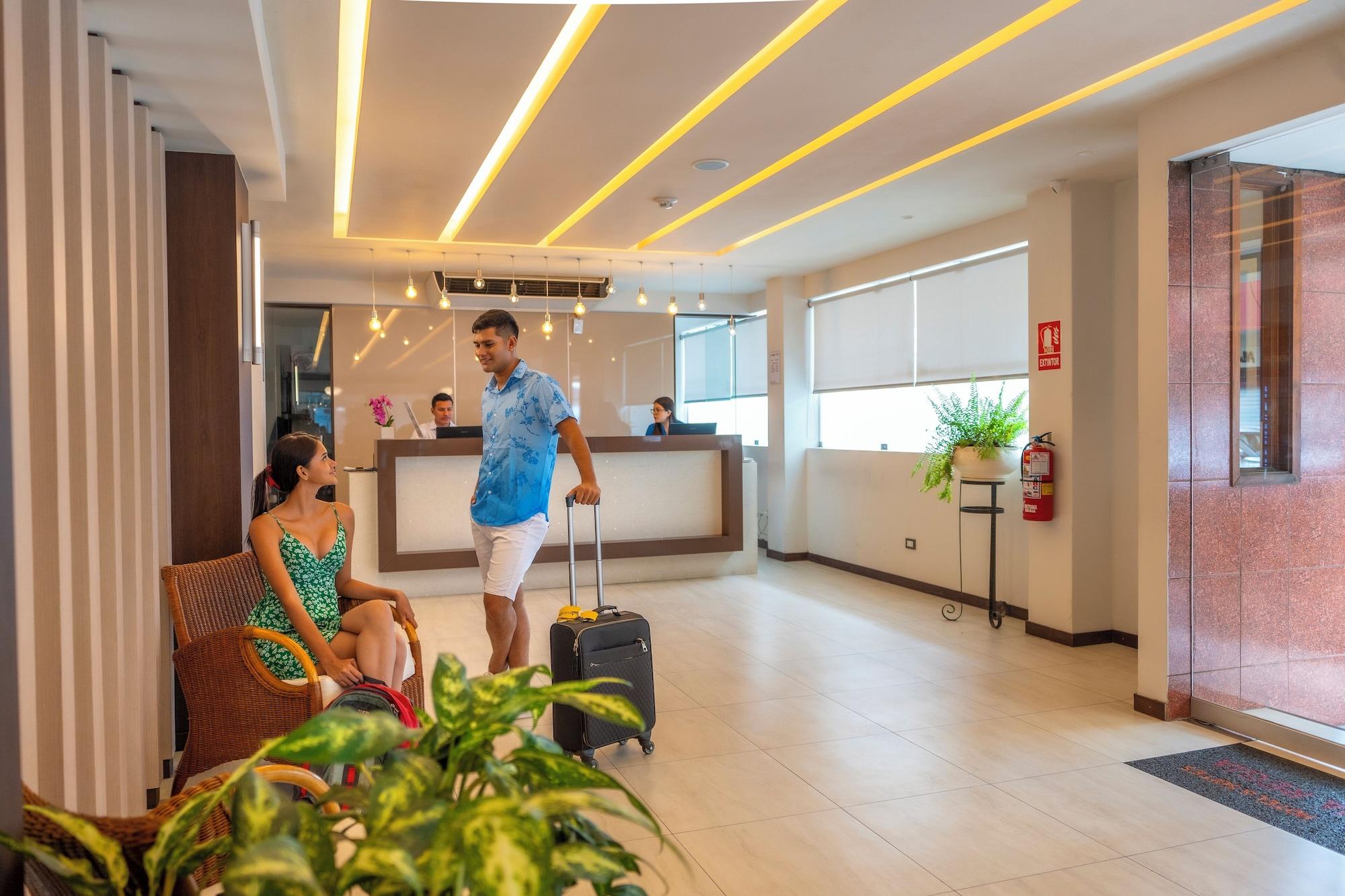 Vista Lobby Victoria Regia Hotel