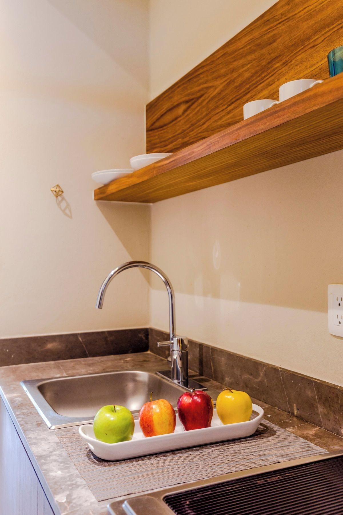Equipamiento de Habitación Huachinango 34 by Homirent