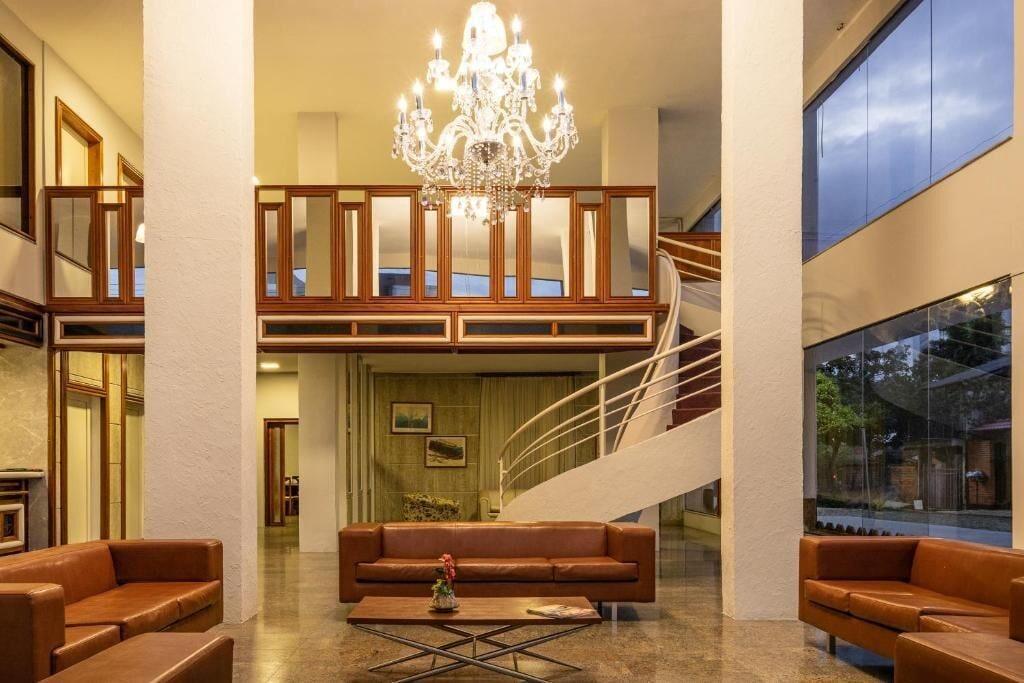 Vista Lobby Goldmen Business Hotel Blumenau