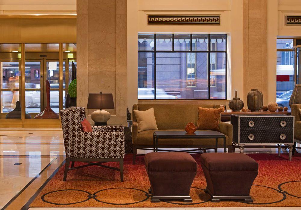 Vista do lobby JW Marriott Chicago