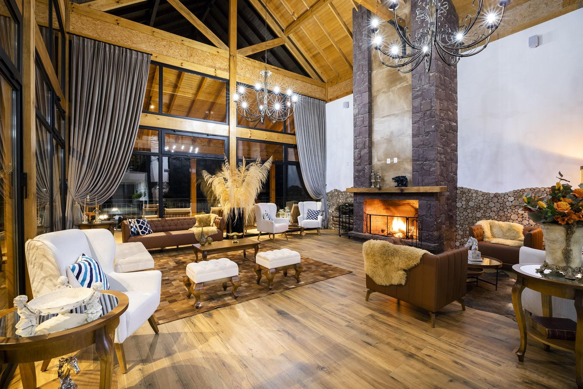Vista Lobby Cerro Azul Hotel Fazenda