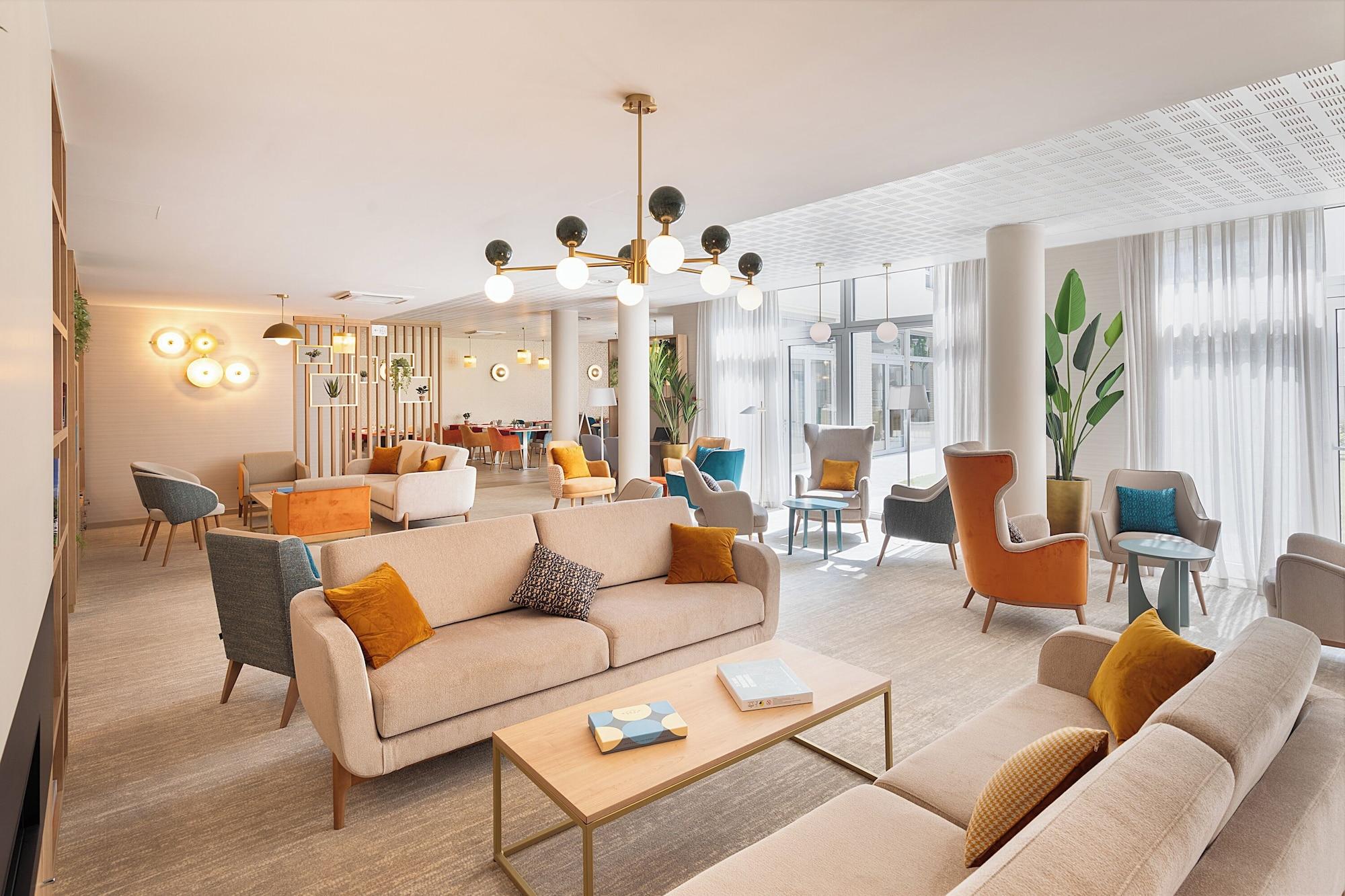 Vista Lobby Zenao Appart'hôtels Montreuil