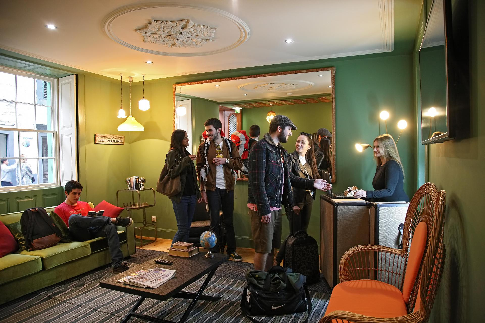 Vista Lobby 29 Madeira Hostel