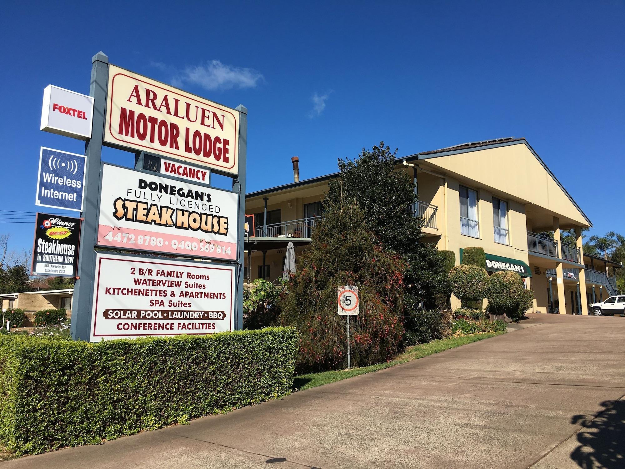 Vista Exterior Araluen Motor Lodge