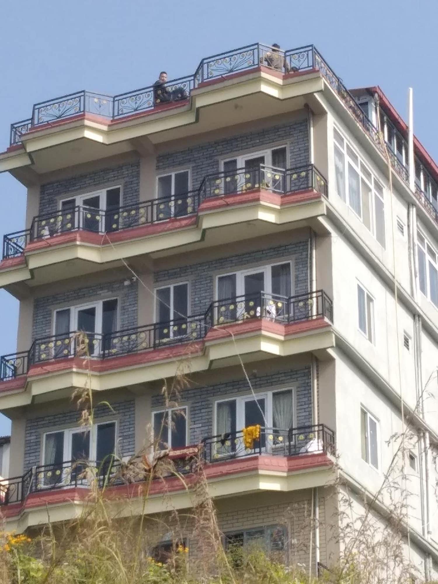 Vista Exterior High Ground Inn and Rooftop Restaurant