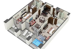 Alquiler Vacacional - THE GRAND MAYAN TWO BEDROOM SUITE in Acapulco with WiFi, AC and Plunge Pool