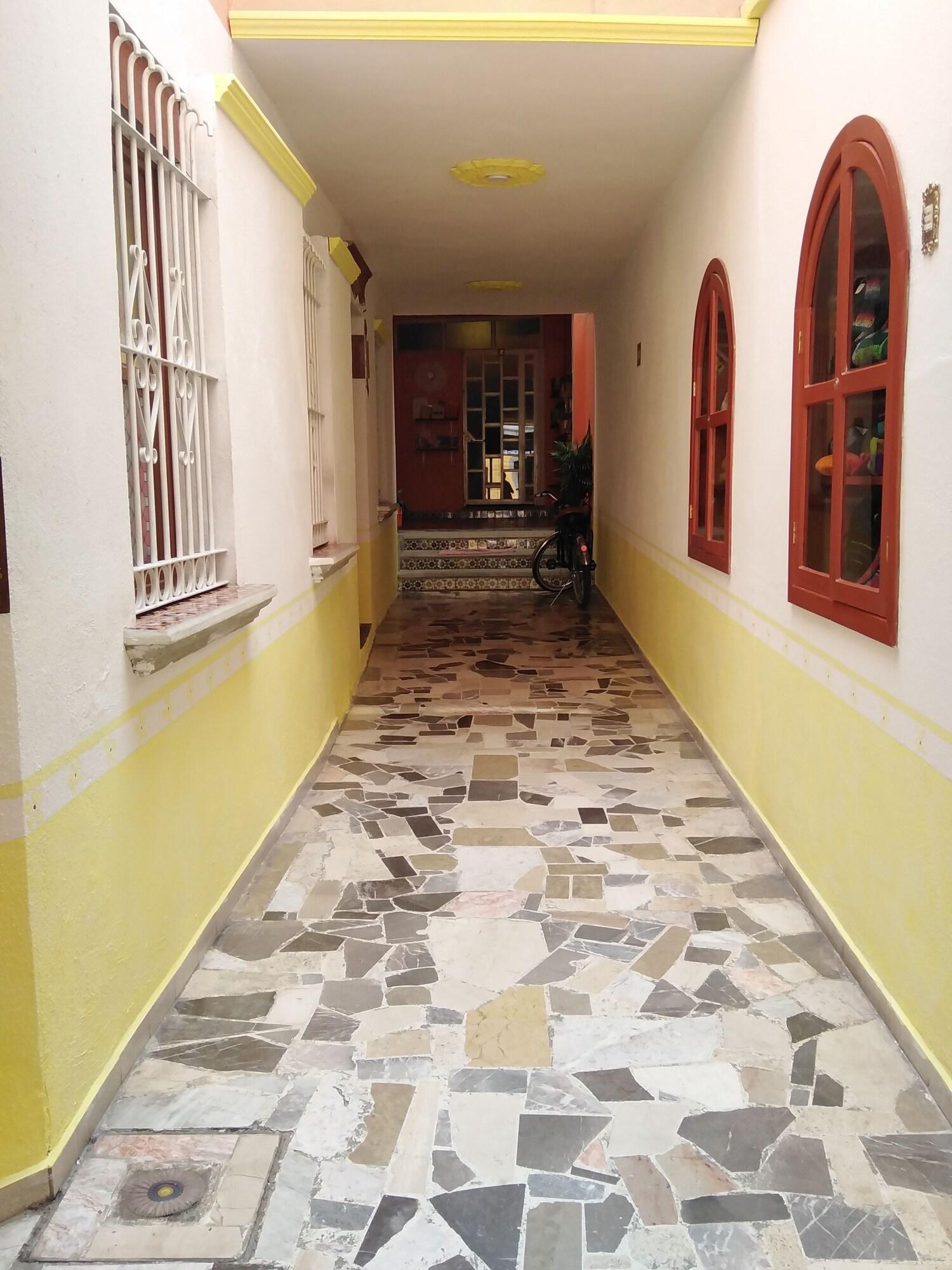 Vista Lobby Hostal Quinto Sol