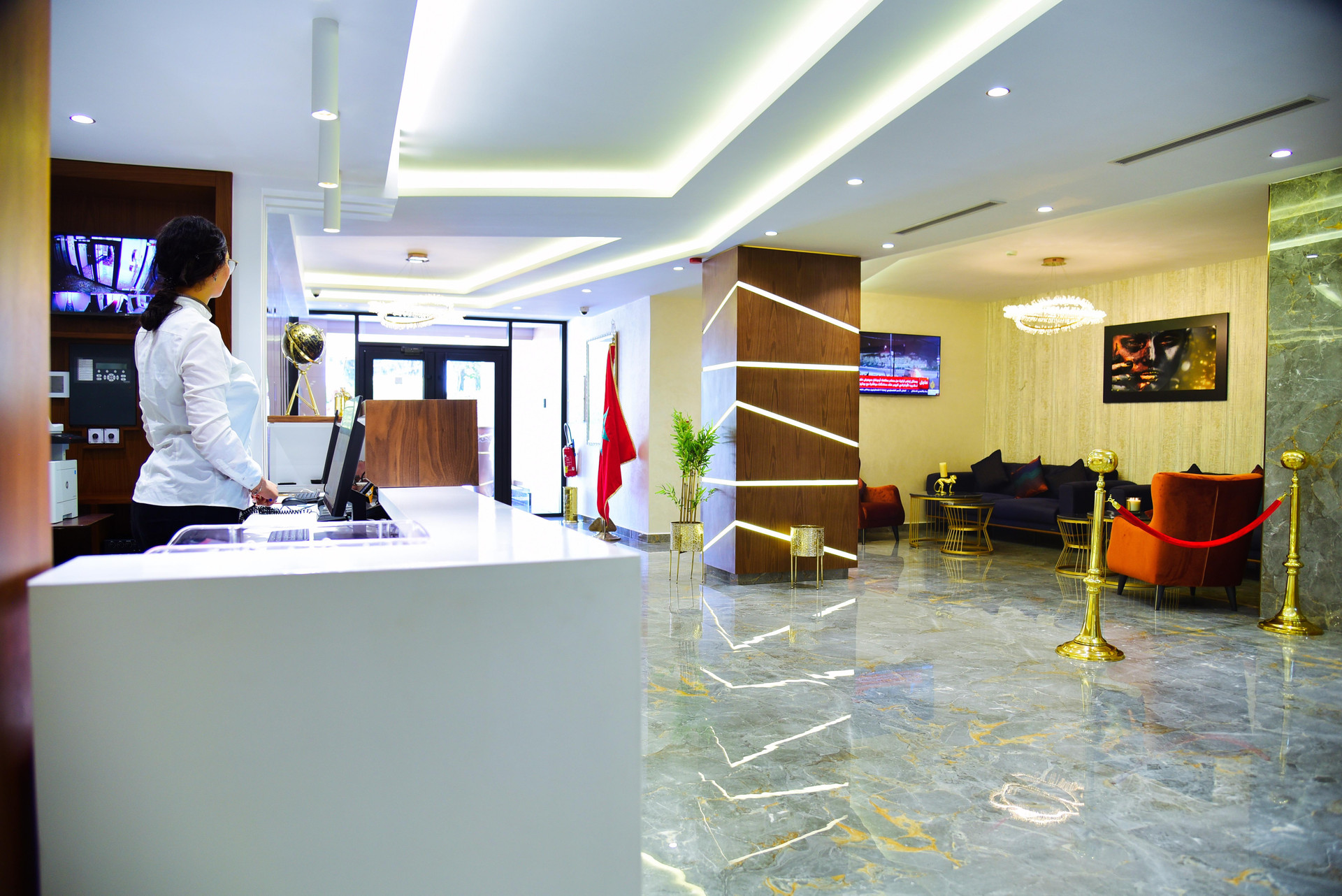 Vista Lobby Hotel Miranda