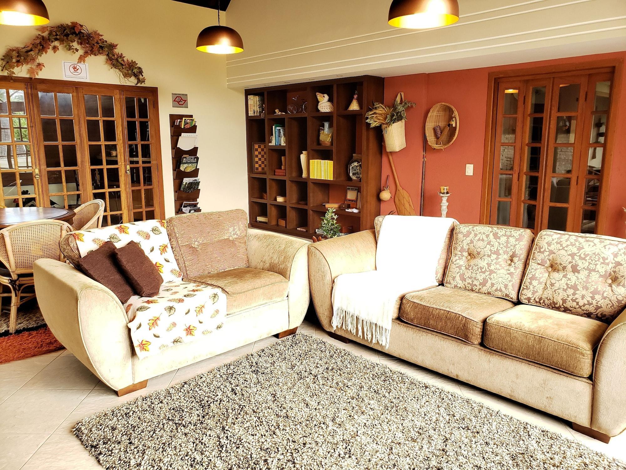 Vista Lobby Pousada Cheverny
