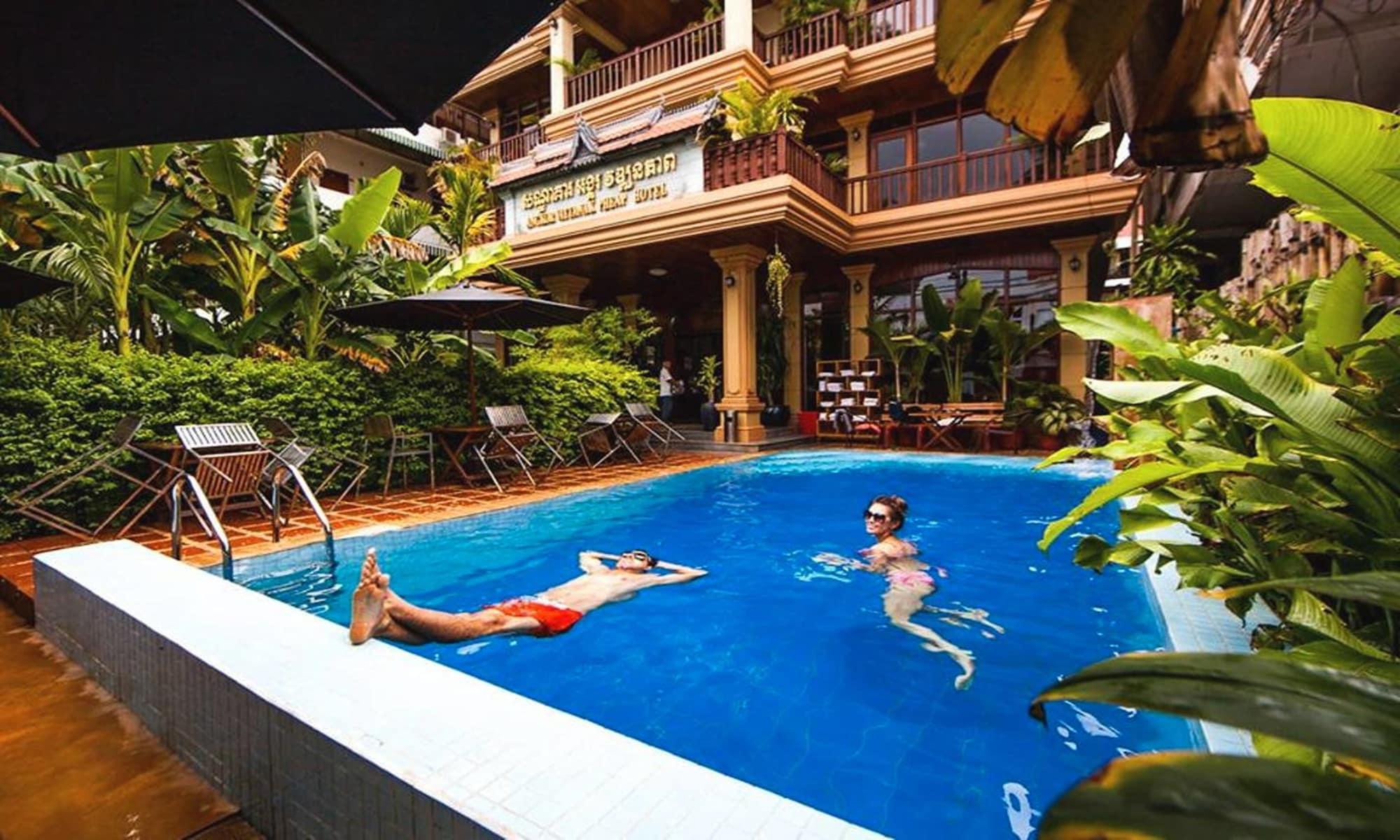 Vista Piscina Angkor Vattanak Pheap Hotel
