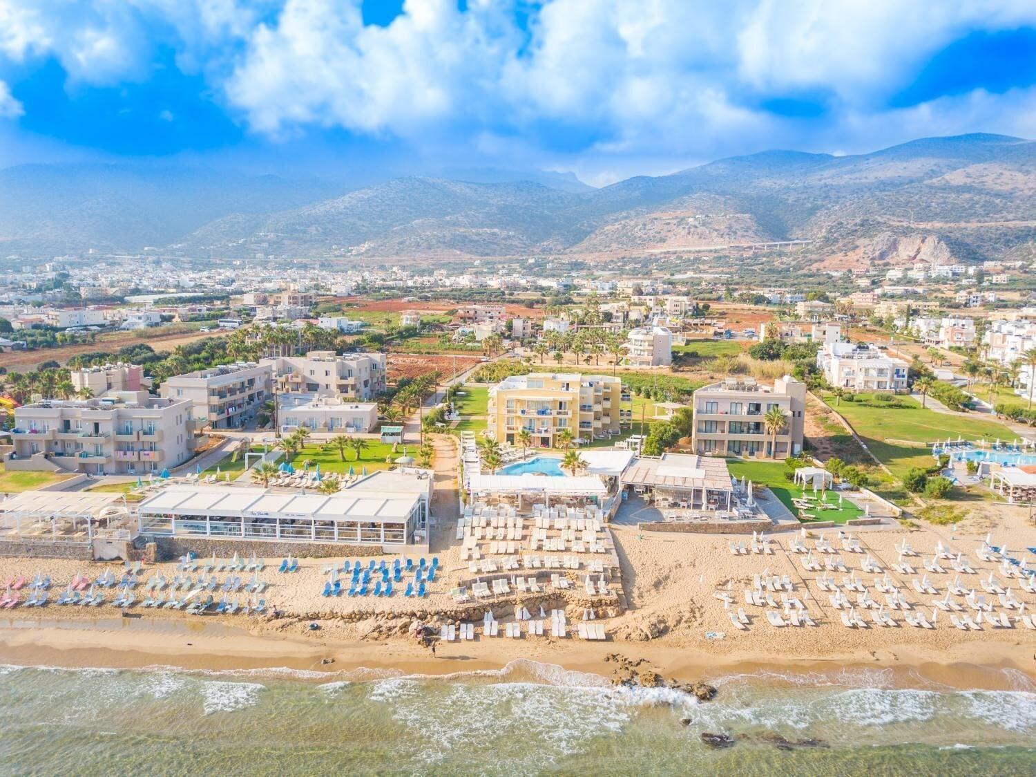 Vista Exterior Parthenis Beach Suites by the Sea