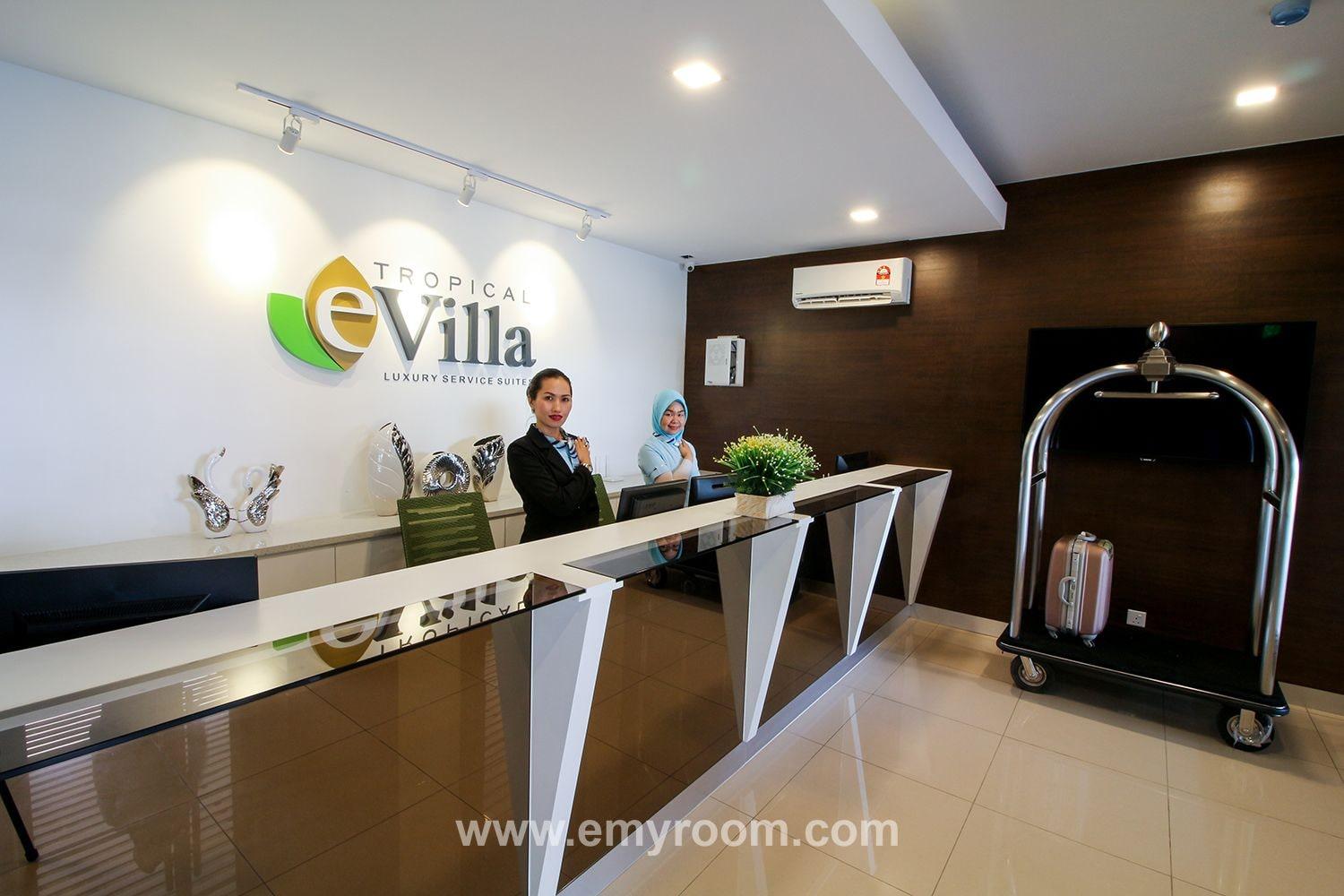 Vista Lobby Tropical Villa Service Suite