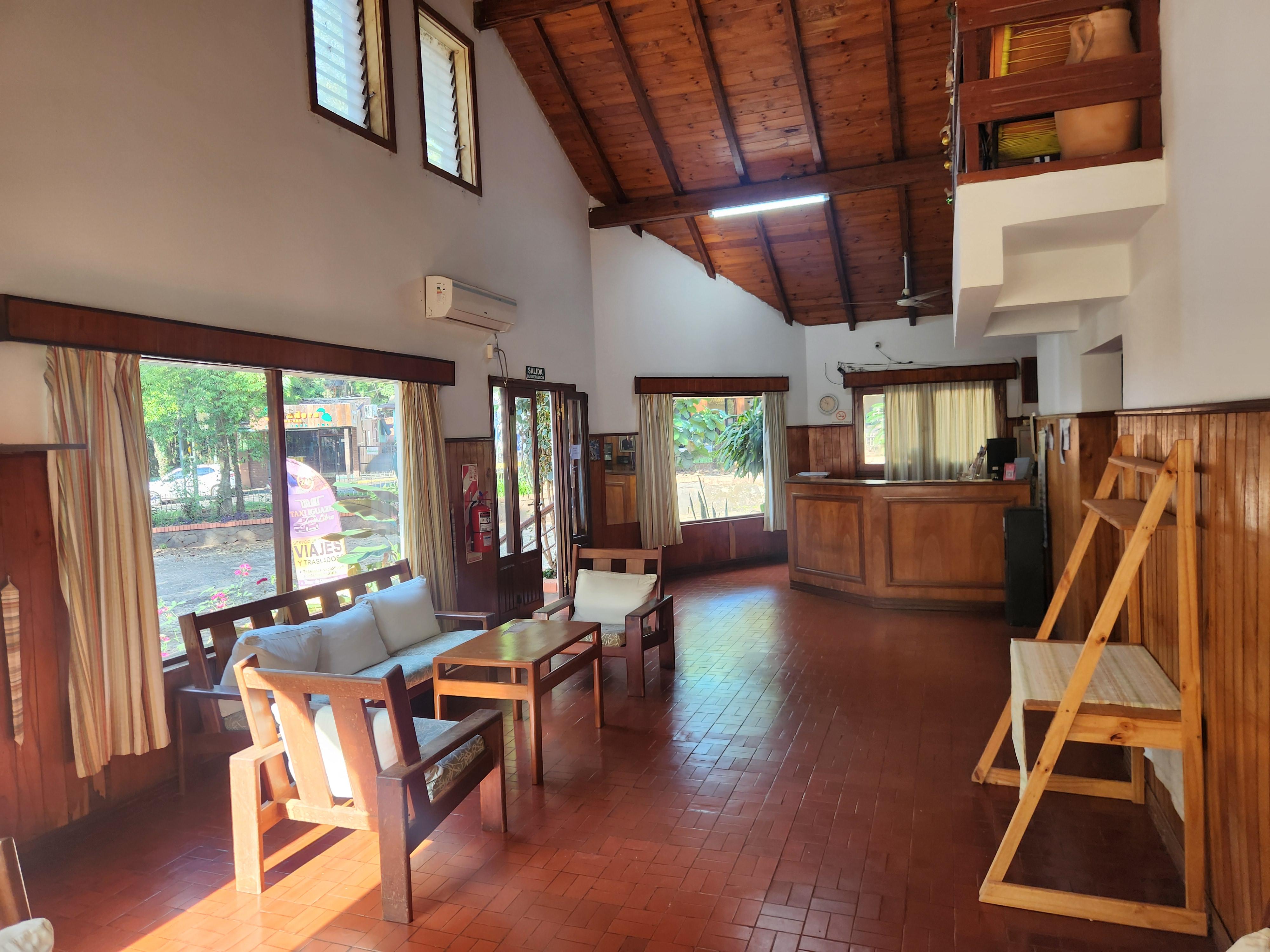 Vista Lobby Hosteria La Cabaña