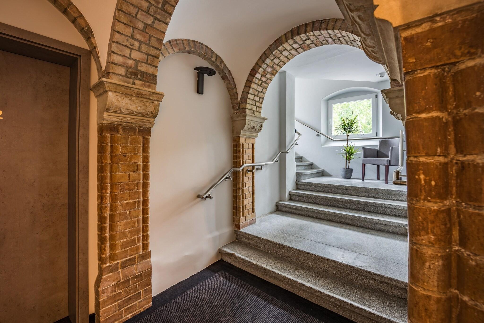 Vista Lobby AKZENT Hotel Villa Saxer