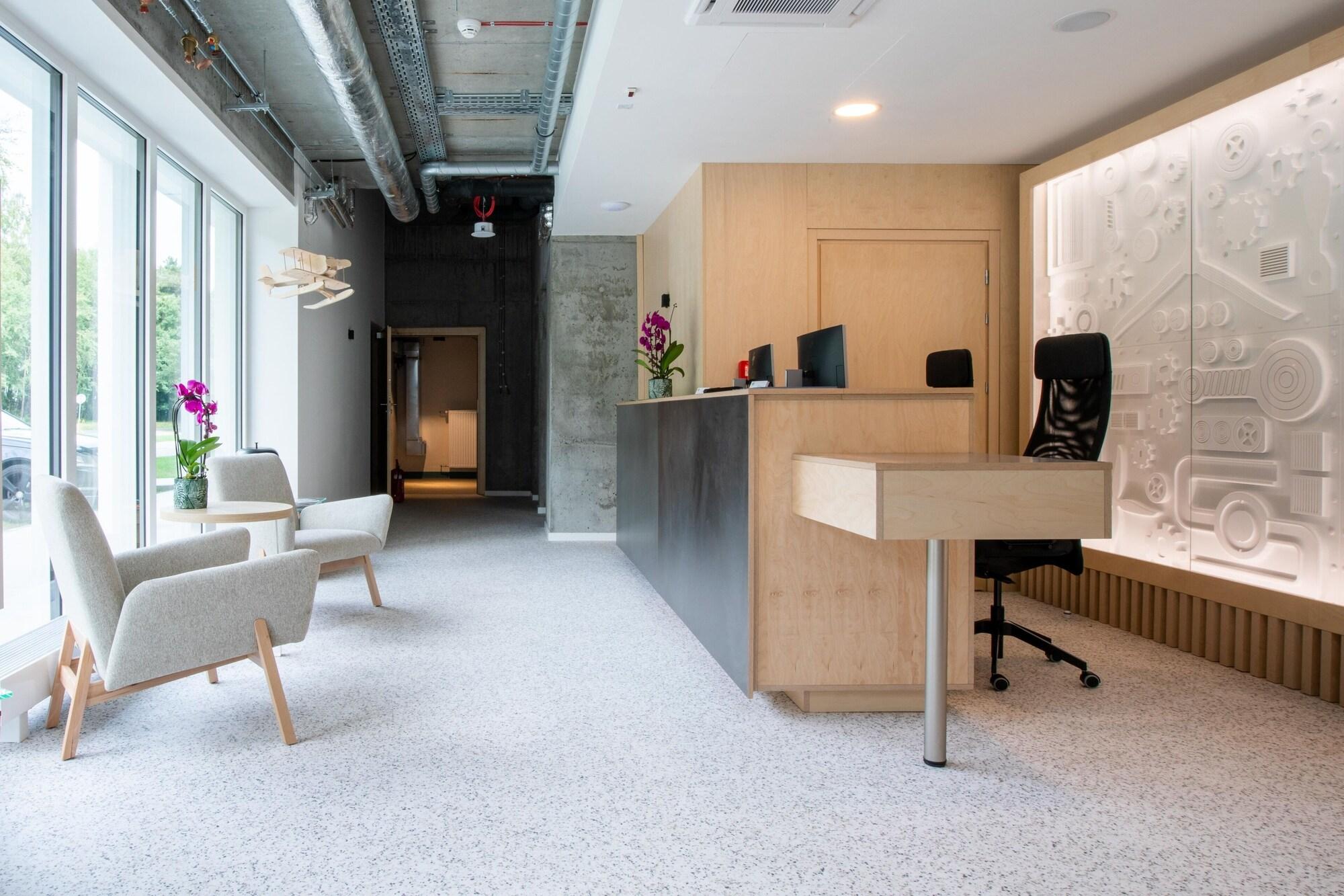 Vista Lobby ARCHE Fabryka Samolotów w Mielnie