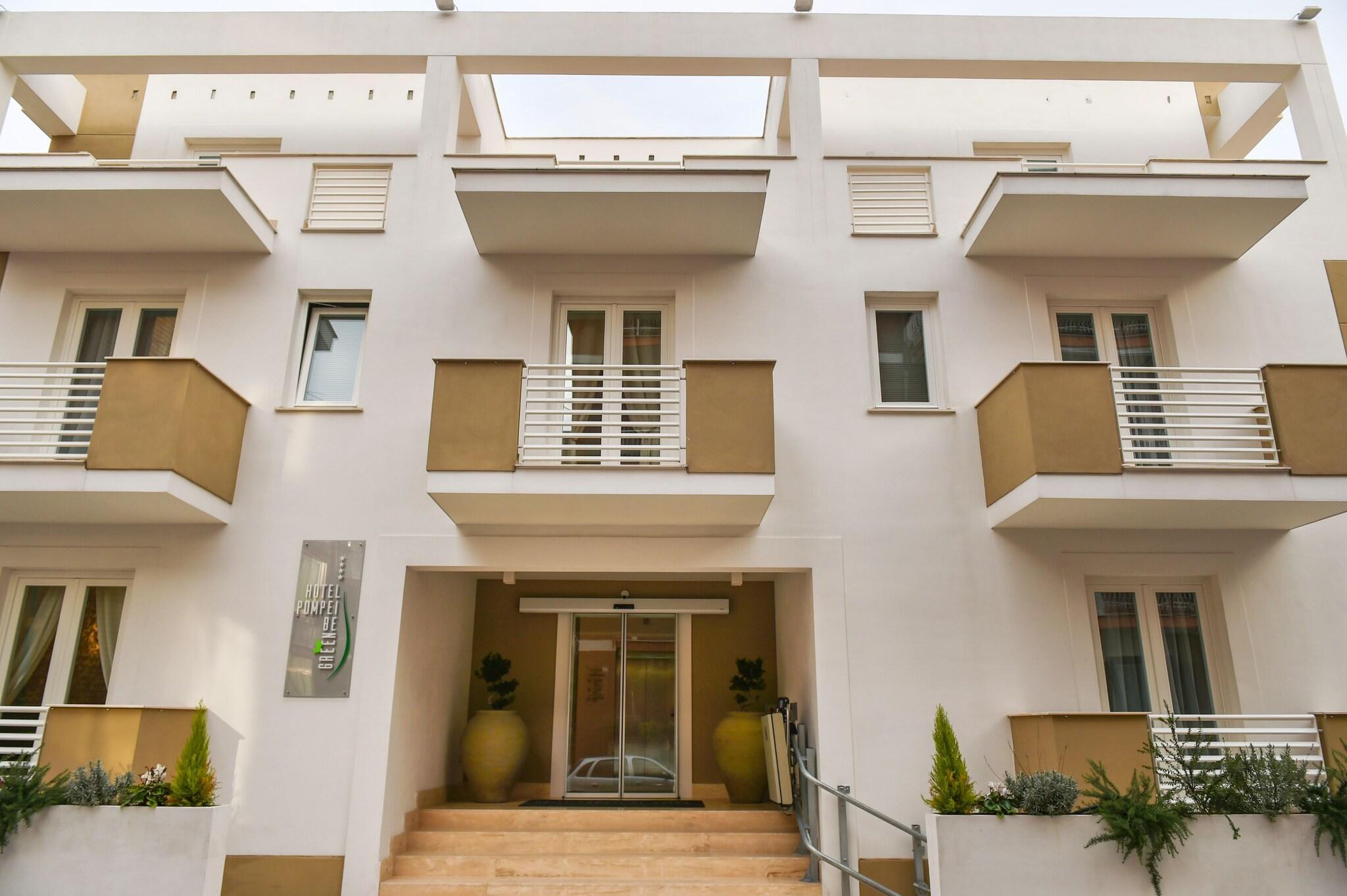 Vista Exterior Hotel Pompei Be Green