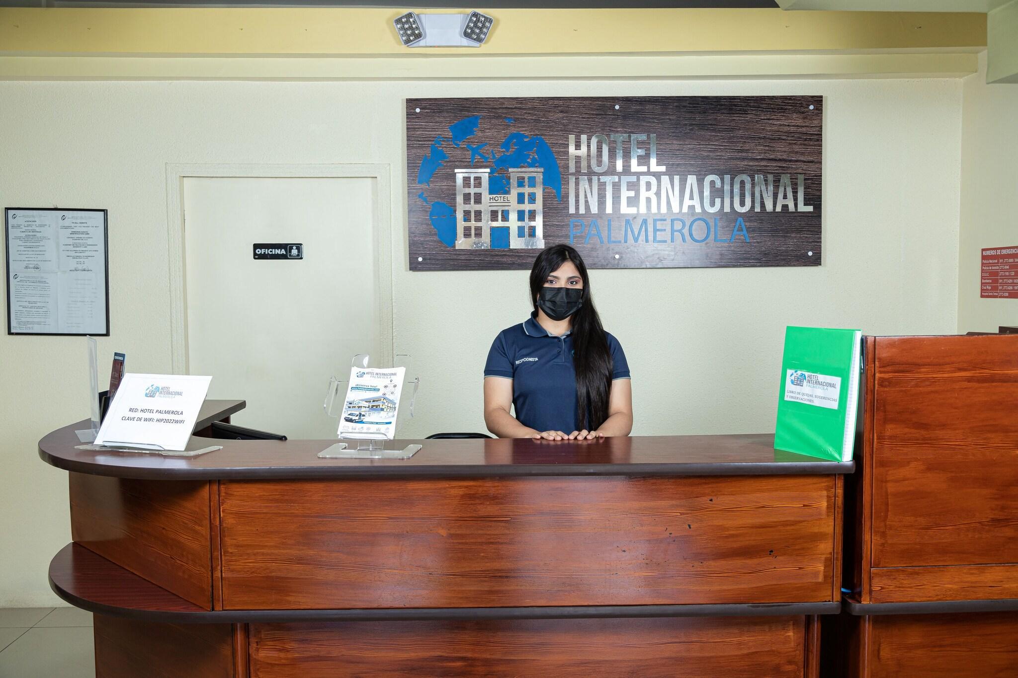 Vista Lobby Hotel Internacional Palmerola